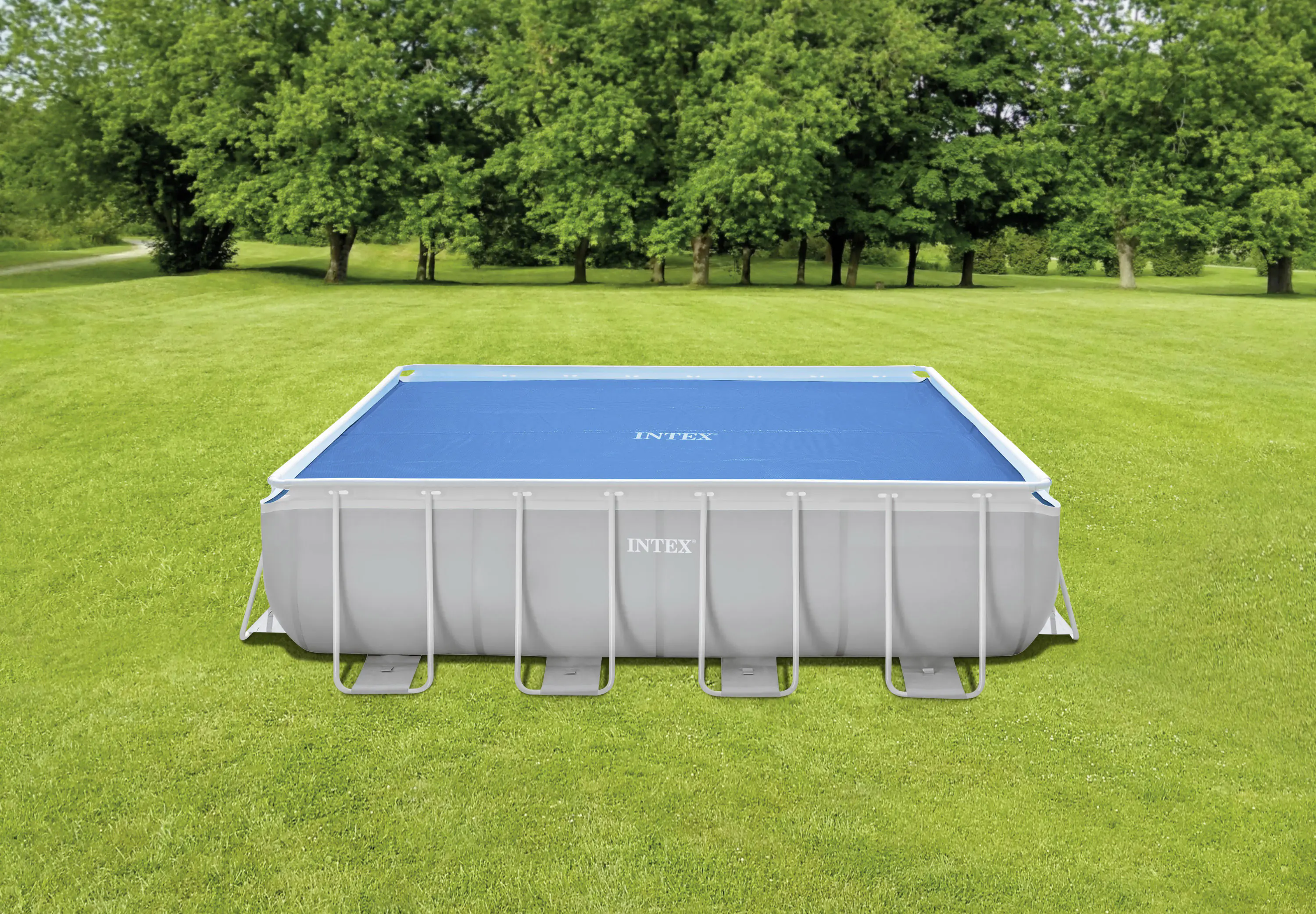 Intex Pool-Solarfolie eckig 4 x 2 m