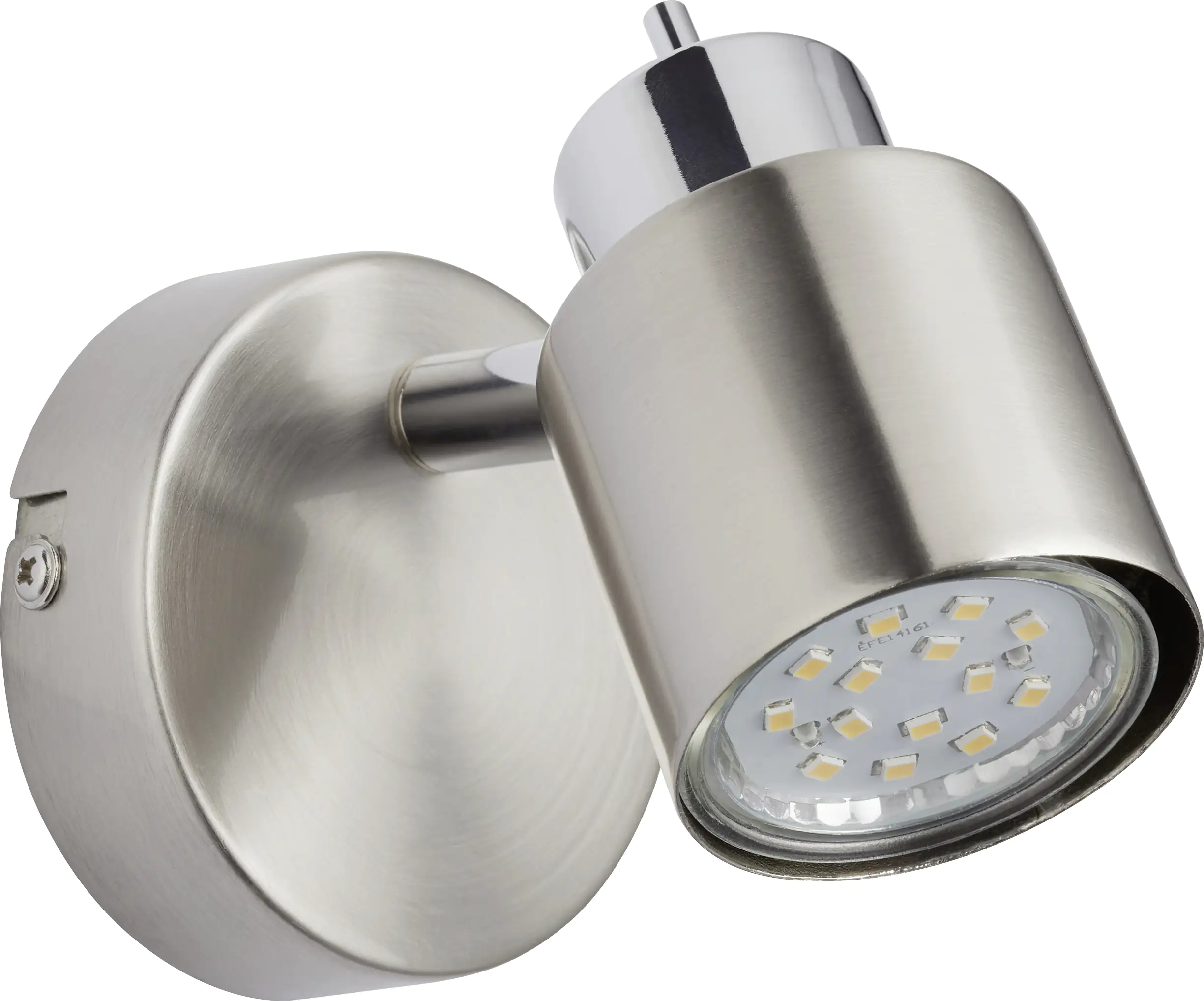 Brilliant 1er Spot Andres nickel-chrom 12 x 8 cm GU10, 10 W, nickel-chrom