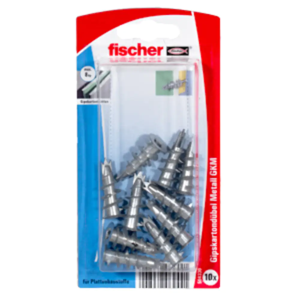 Fischer Gipskartondübel GKM 31 mm - 10 Stück