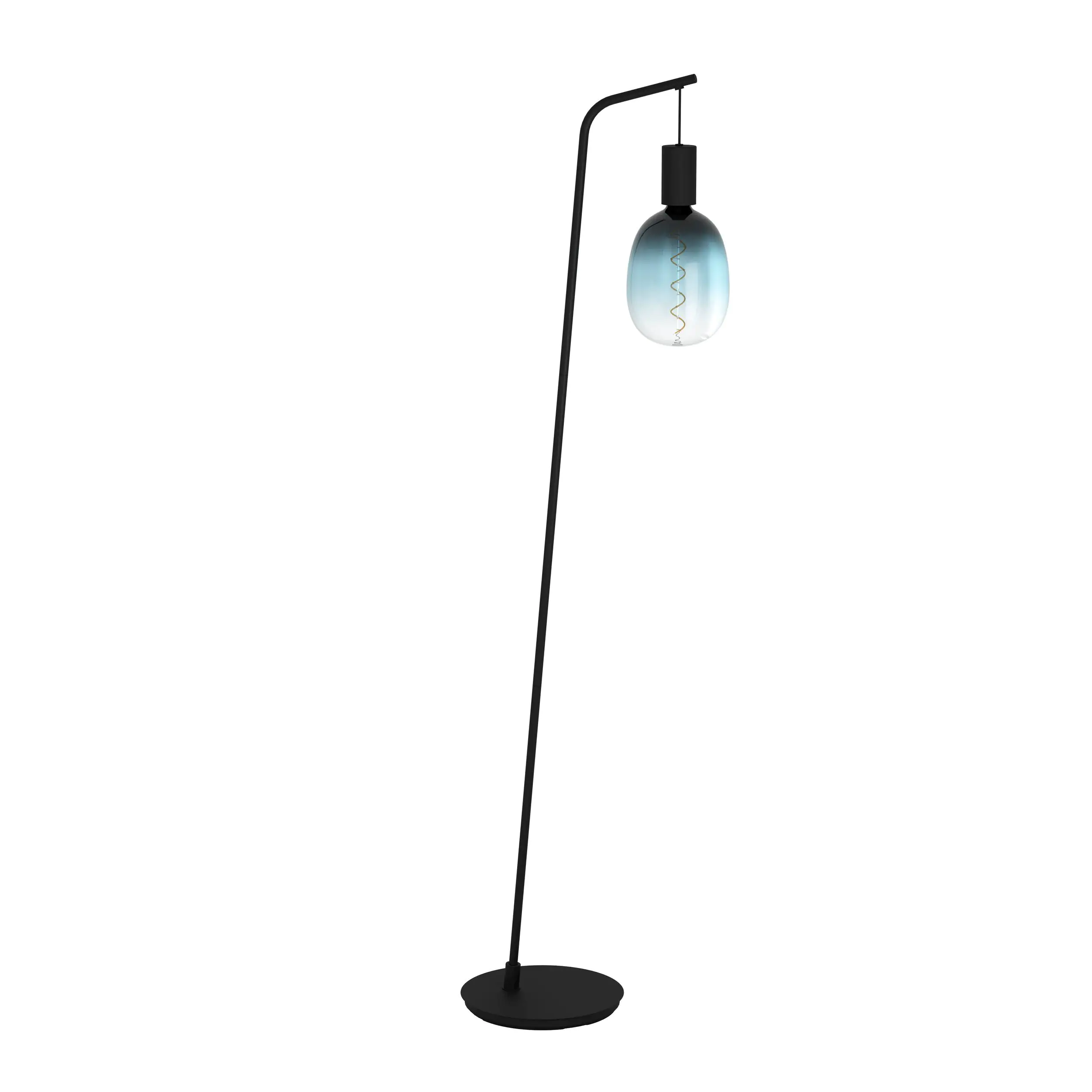 Eglo Stehlampe Cranley 170 cm schwarz