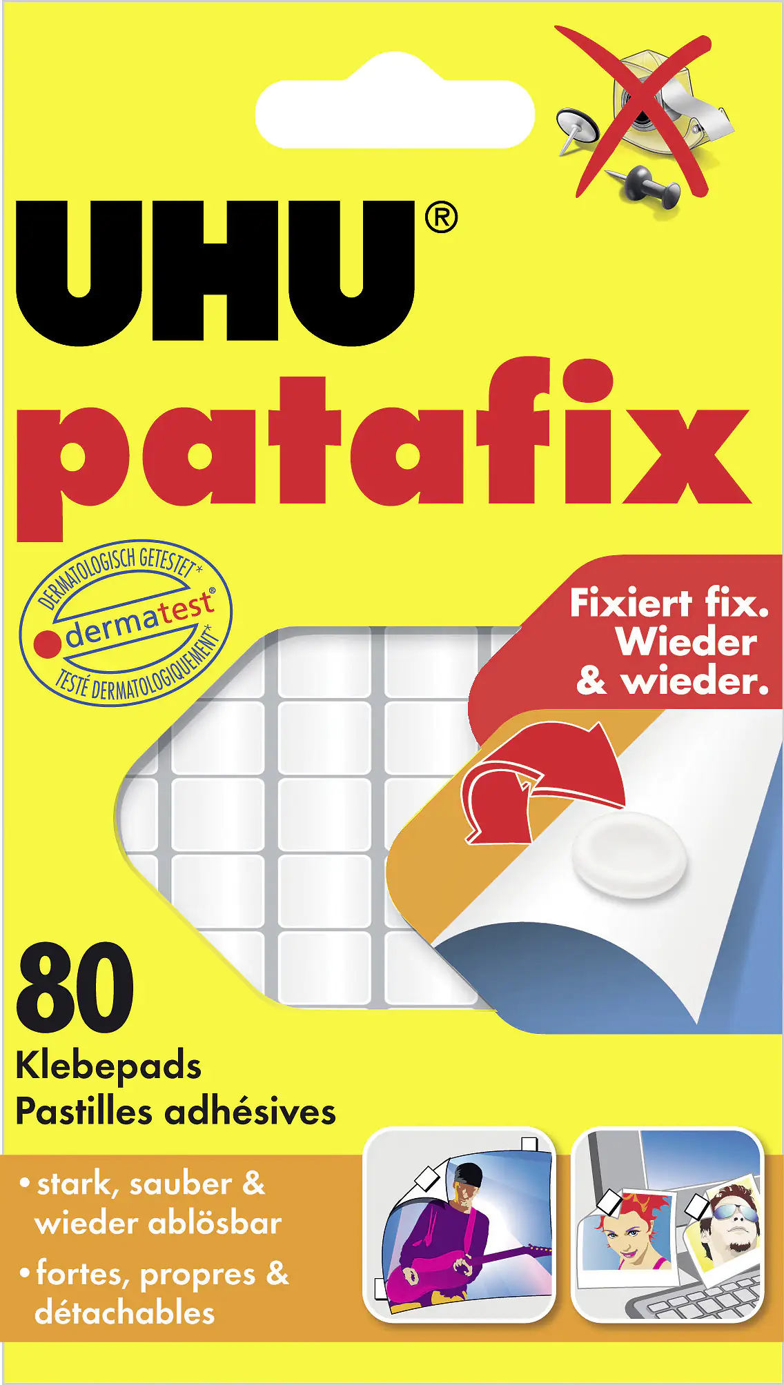 UHU patafix weiß 80 Stück