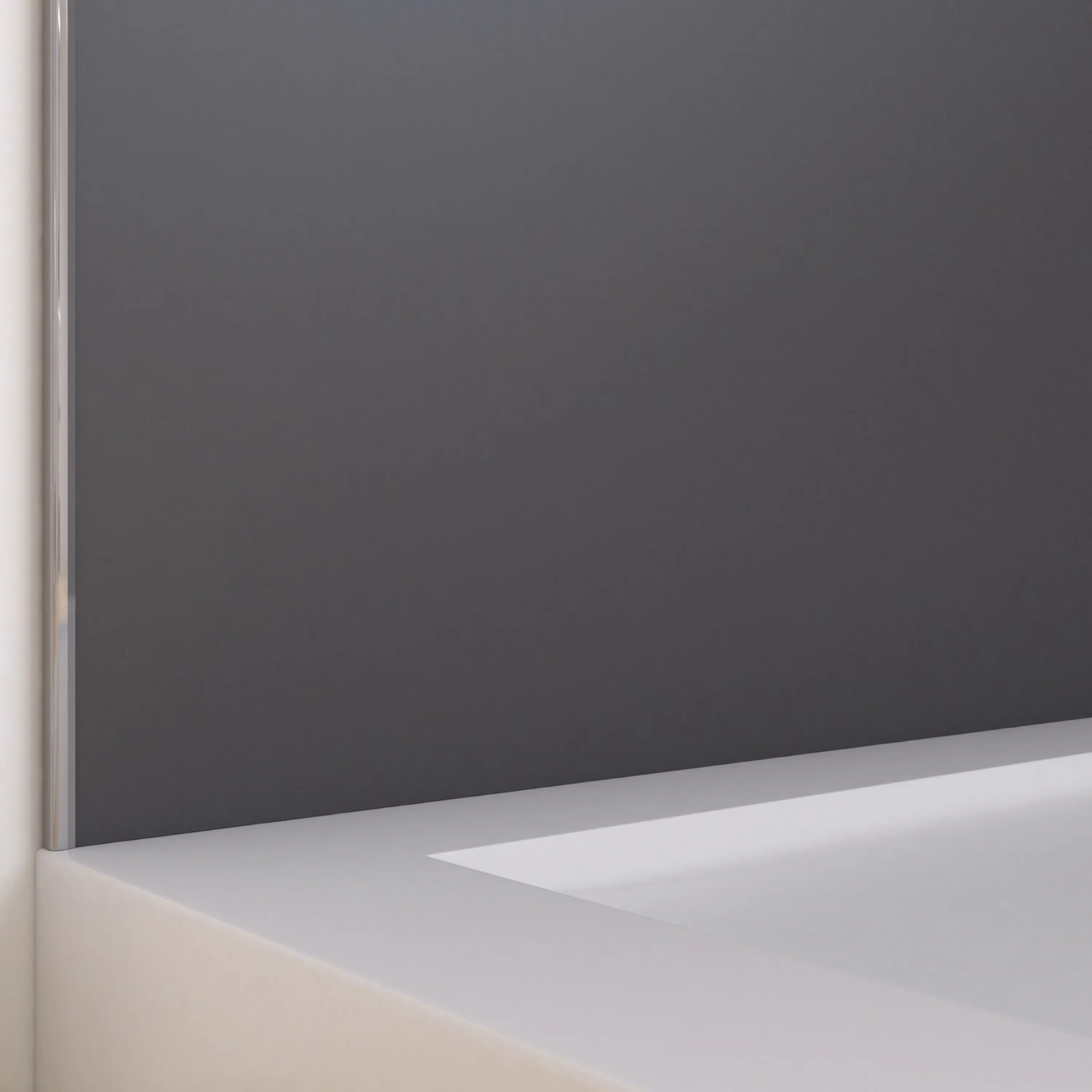 DSK Duschrückwand Panel Satin Grey 120 x 210 cm