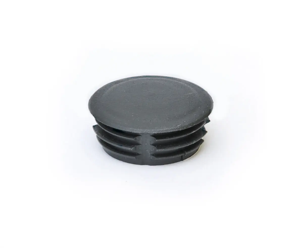 Floraworld Pfostenflachkappe Ø 3,4 cm Kunststoff schwarz