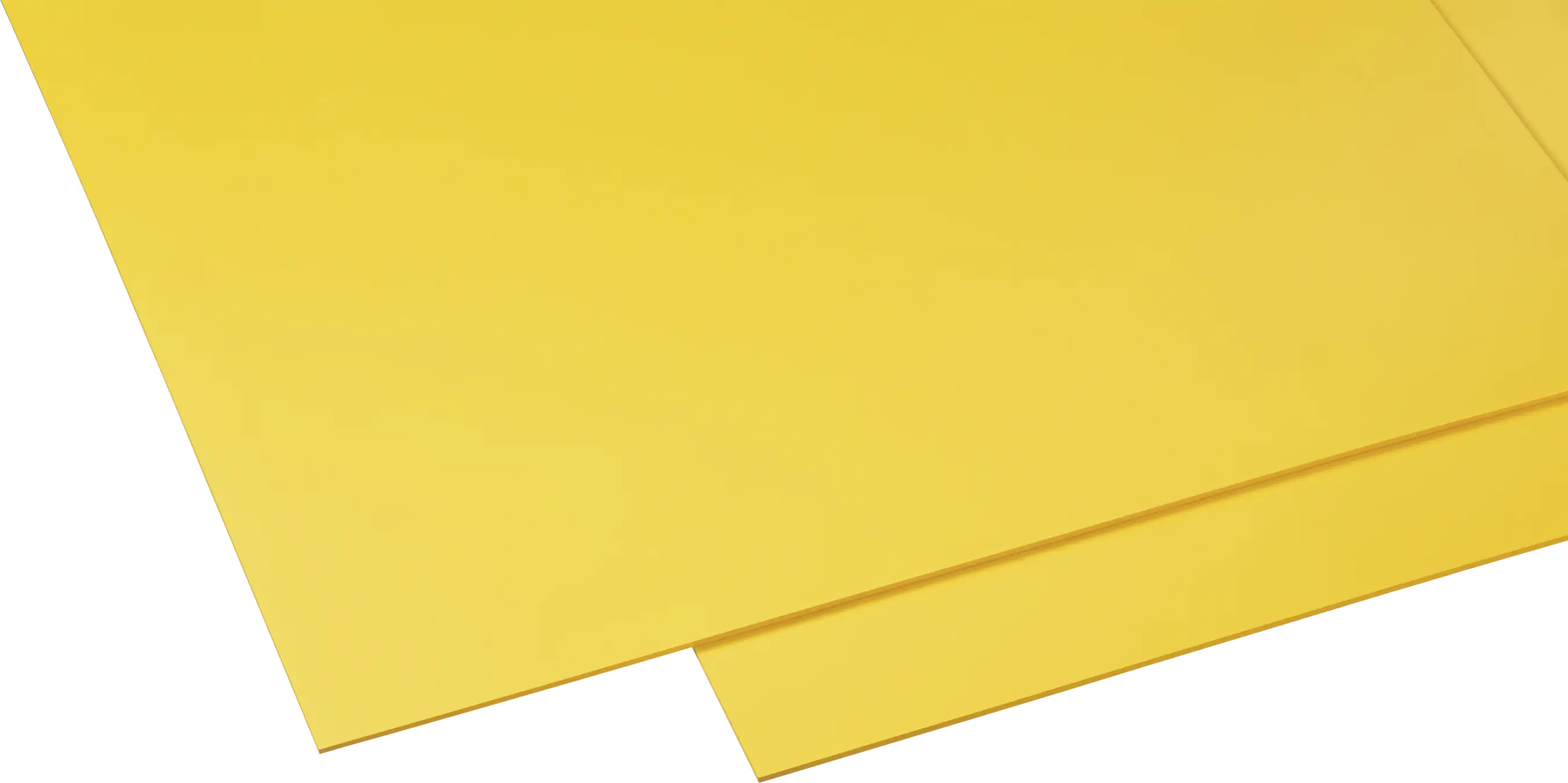 Gutta Hartschaumplatte 50 x 100 cm, 3 mm, gelb