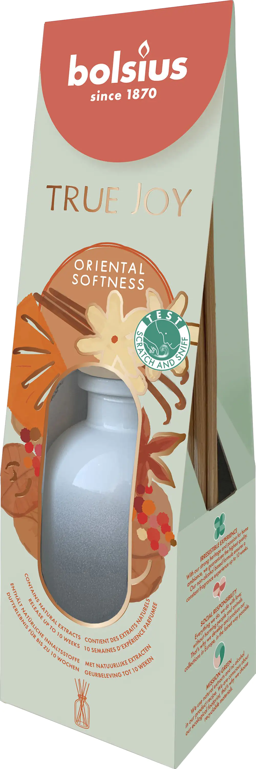 Bolsius Duftstäbchen True Joy Oriental Softness 80 ml