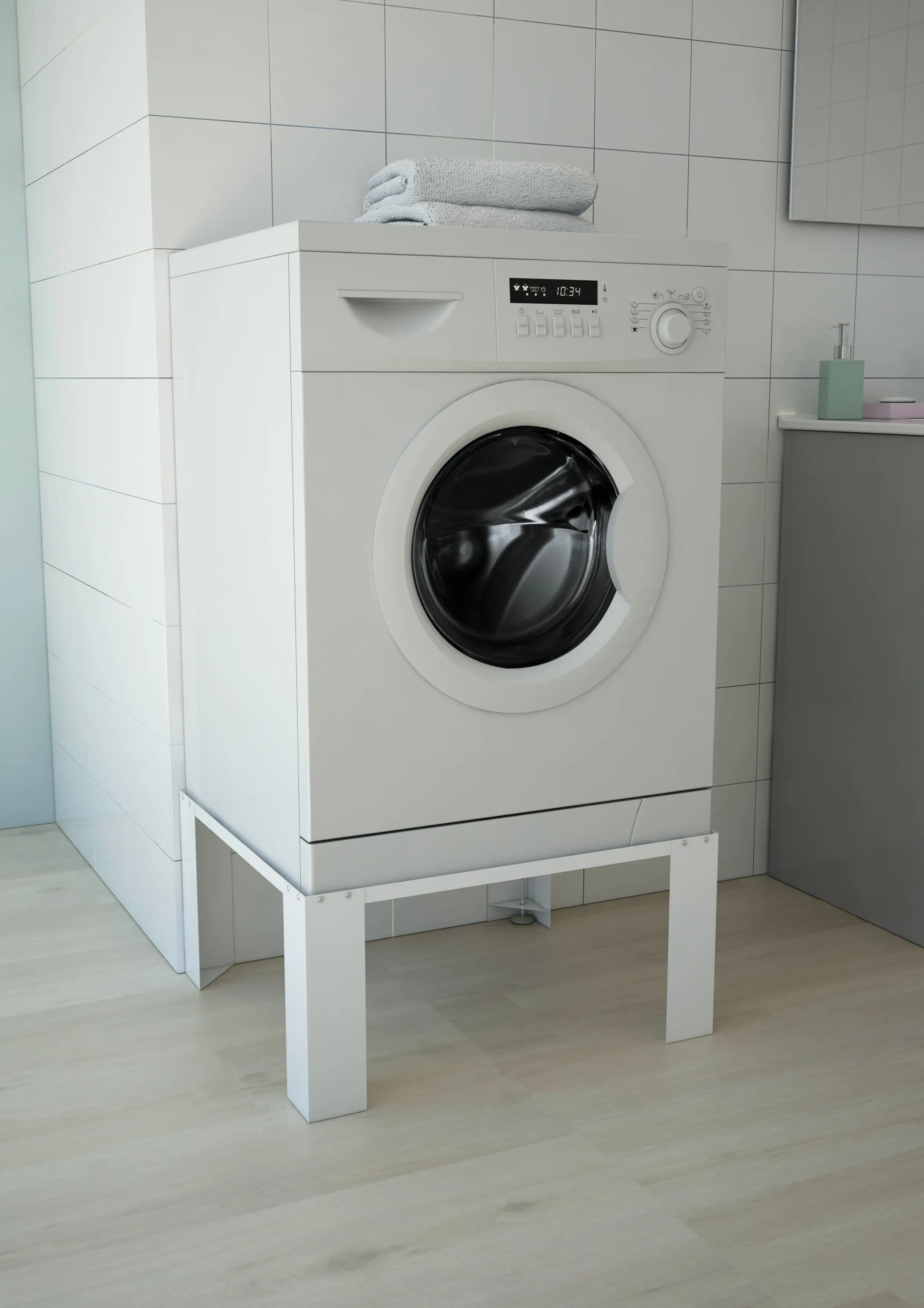 Respekta Waschmaschinen Erhöhung 30cm weiß
