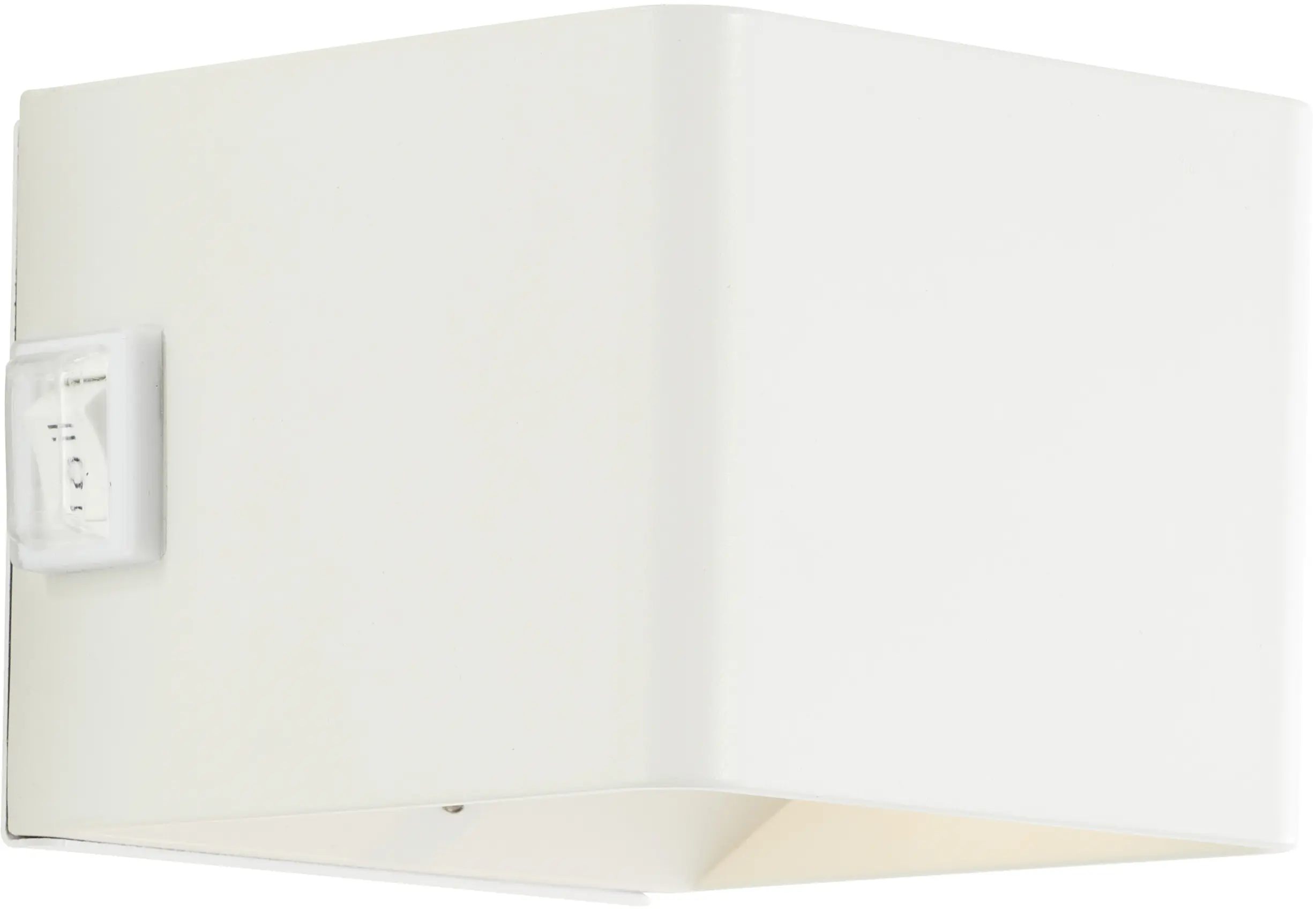 Brilliant Iseo LED Außenleuchte 4 W mit Bewegungsmelder und USB-Anschluss weiß