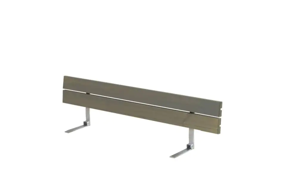 Plus Rückenlehne 166 cm graubraun