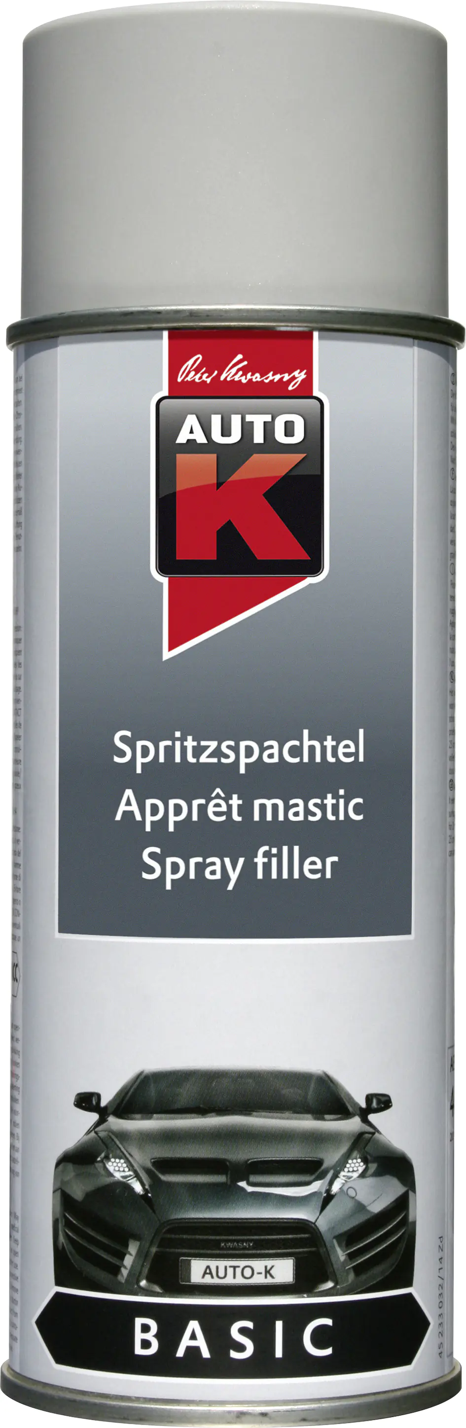 Auto-K Spritzspachtel Basic grau 400ml