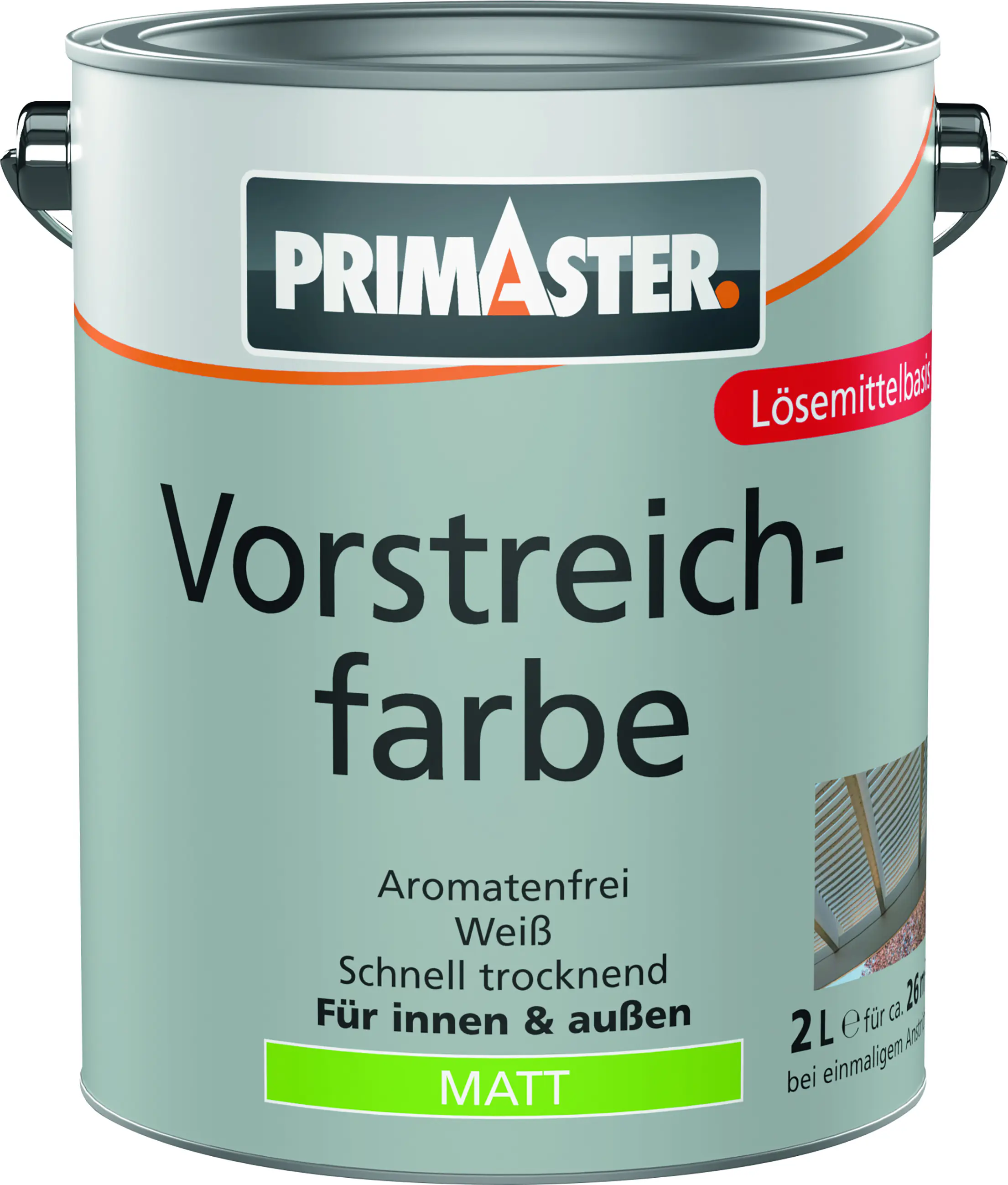 Primaster Vorstreichfarbe 2 L weiß matt