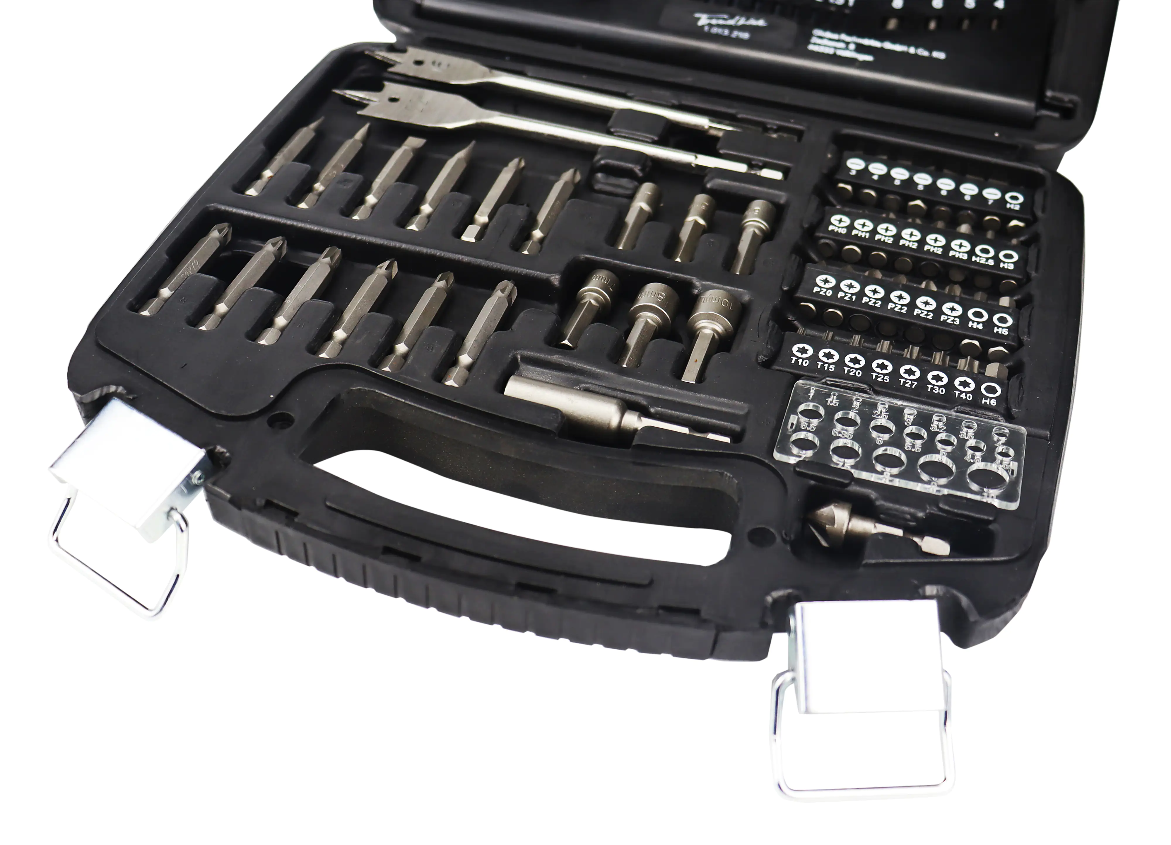 TrendLine Bohrer-Bit-Set im Kunststoffkoffer 75-teilig