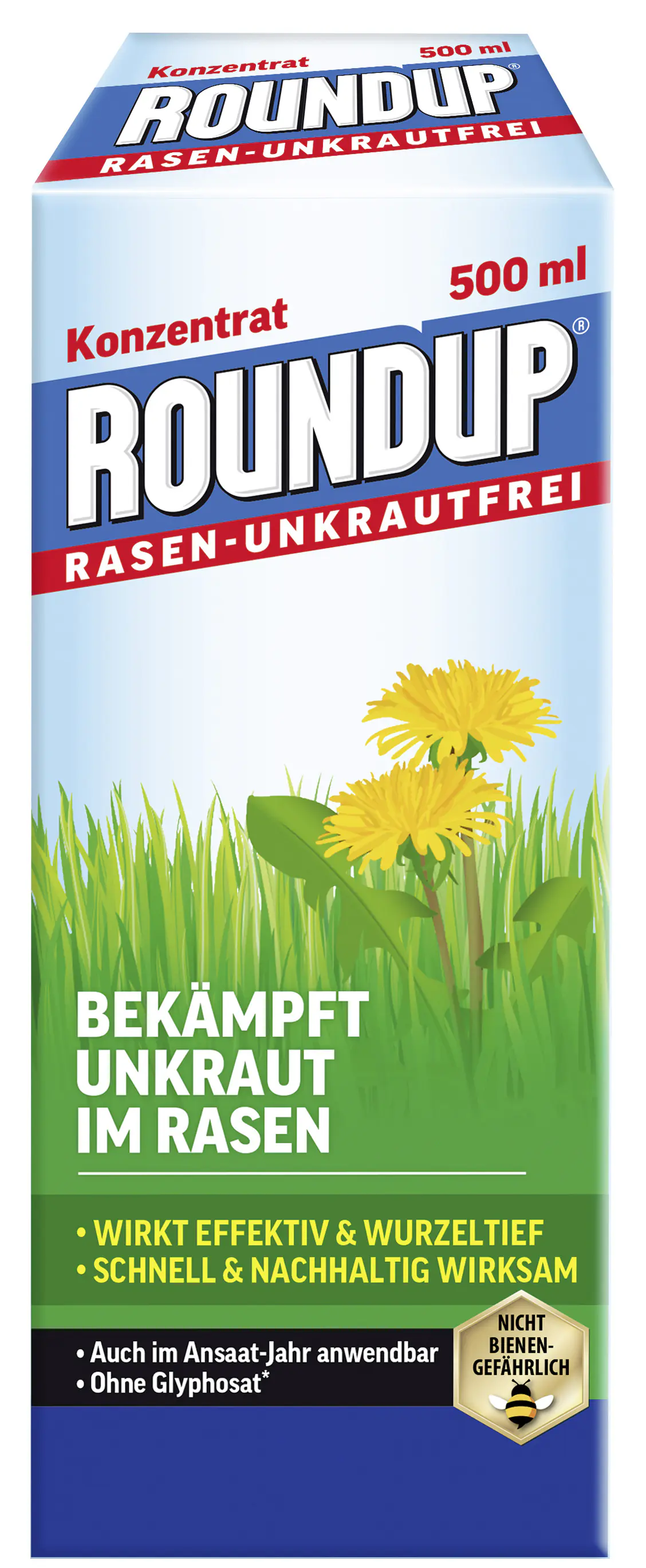 Roundup Rasen-Unkrautfrei Konzentrat 500 ml