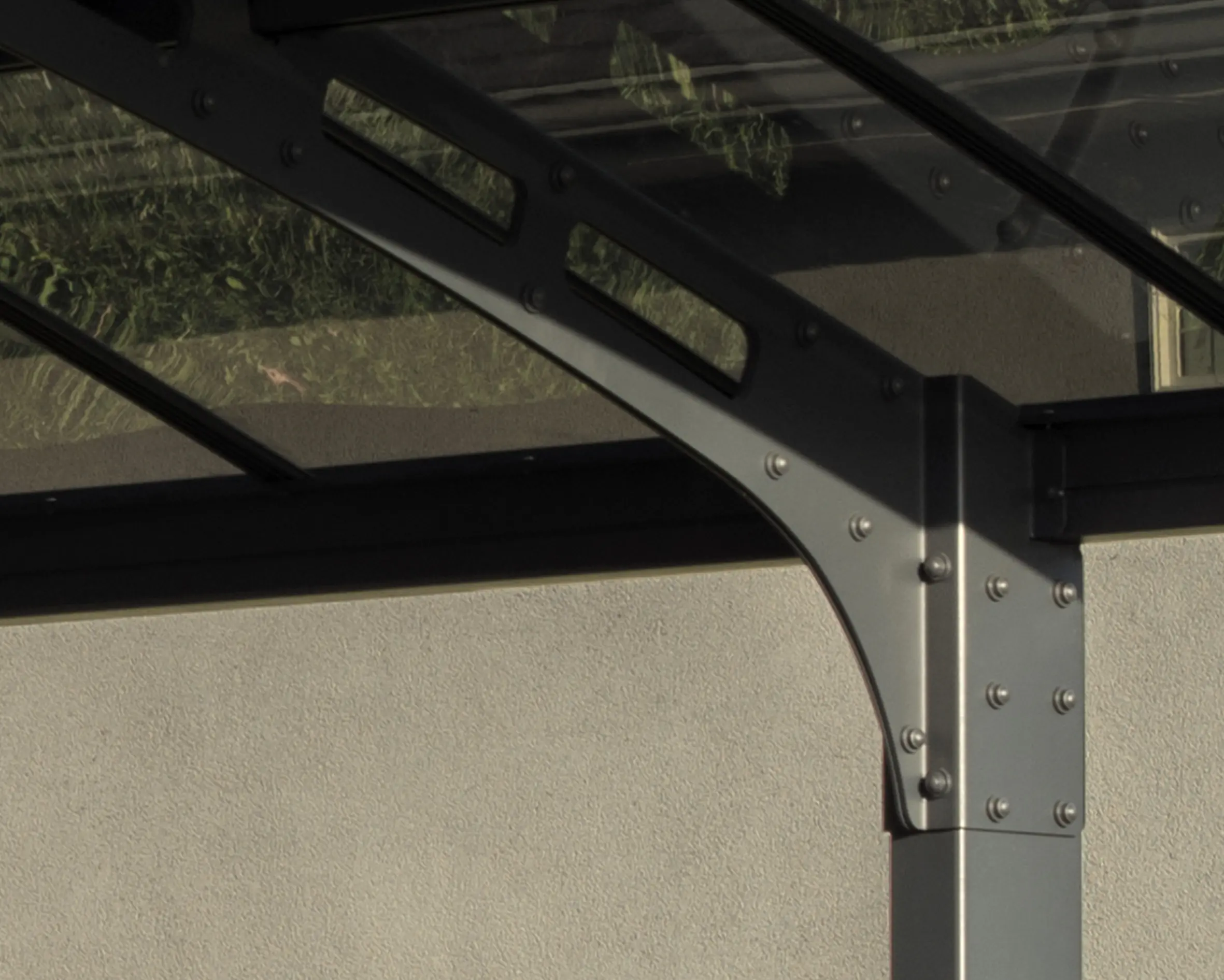 Canopia Carport Arizona Breeze 5000 Grau Alu 495 x 289 cm