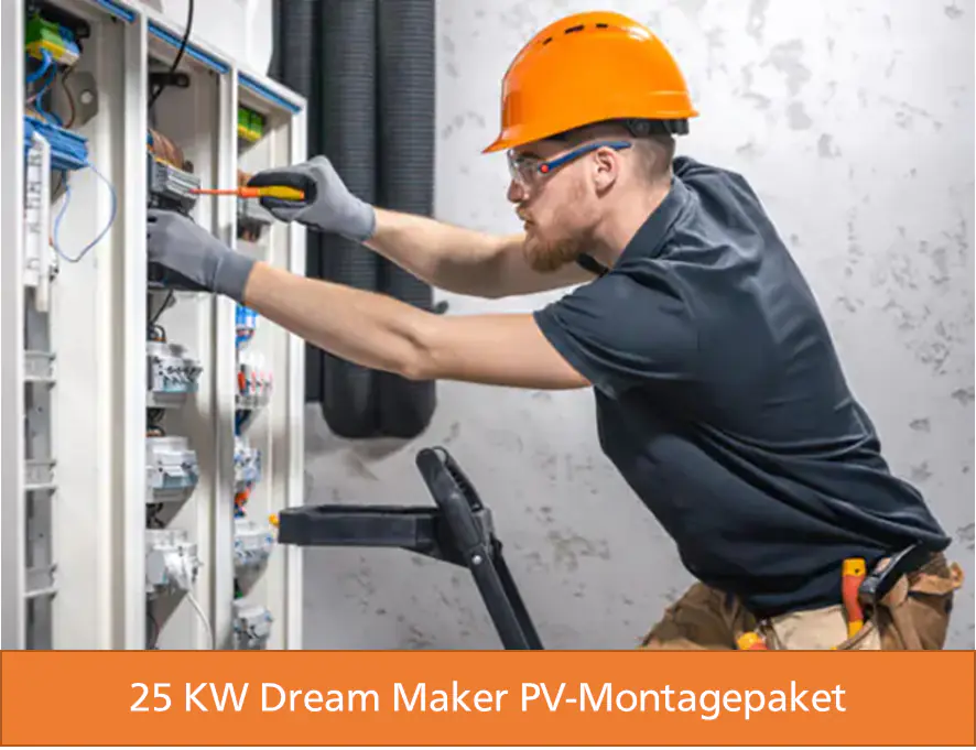 Enteger Photovoltaik-Montagepaket 25 kW