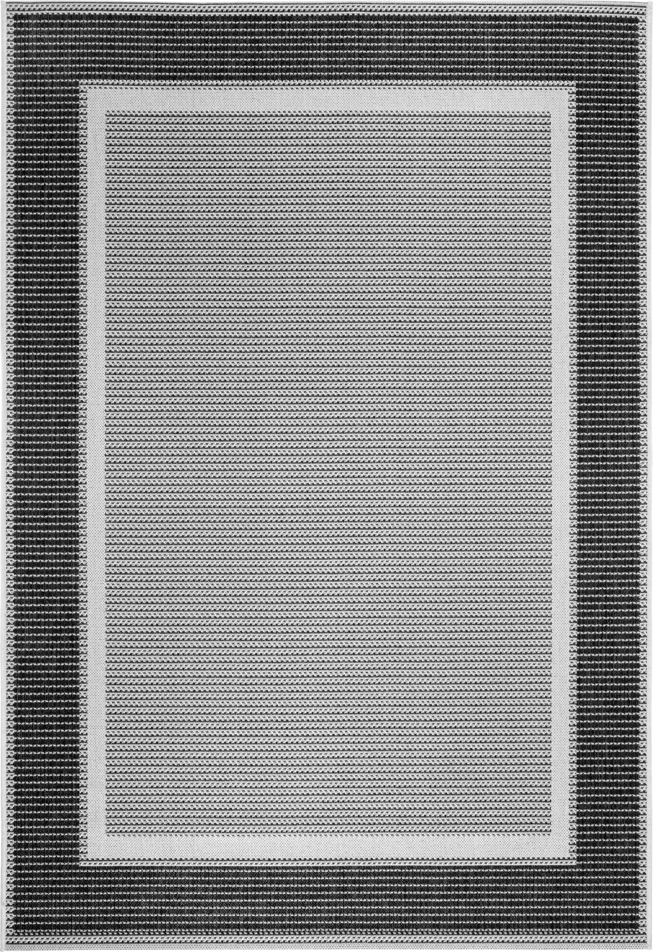 Andiamo Outdoorteppich Arizona anthrazit, 133 x 190 cm