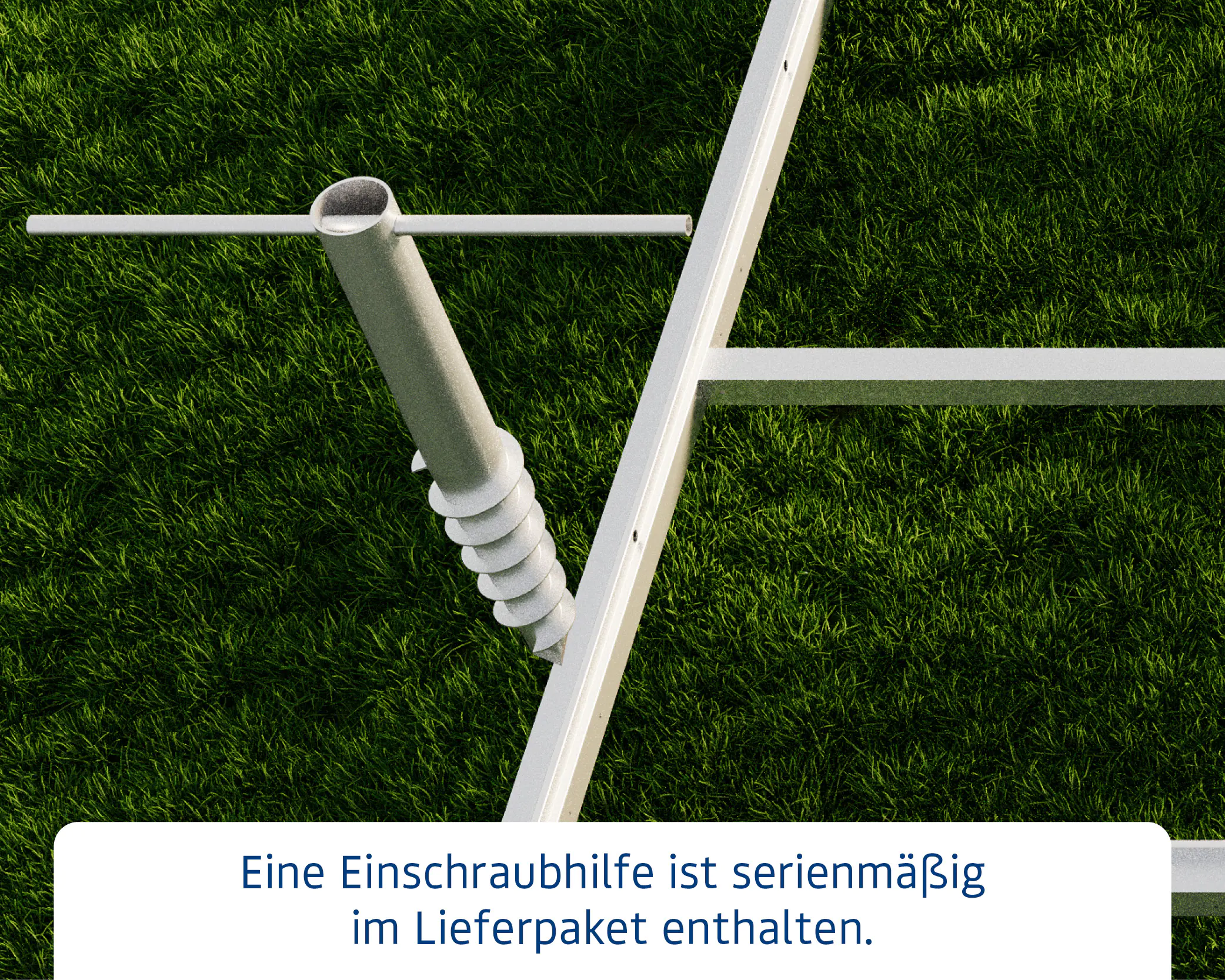 EcoStar Schraubfundament mit 10 Schrauben 
