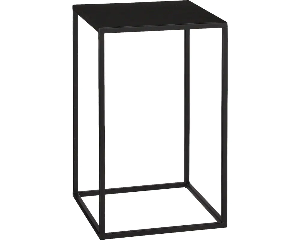 Mica Beistelltsich Quinty Ø 25 x H 40 cm schwarz