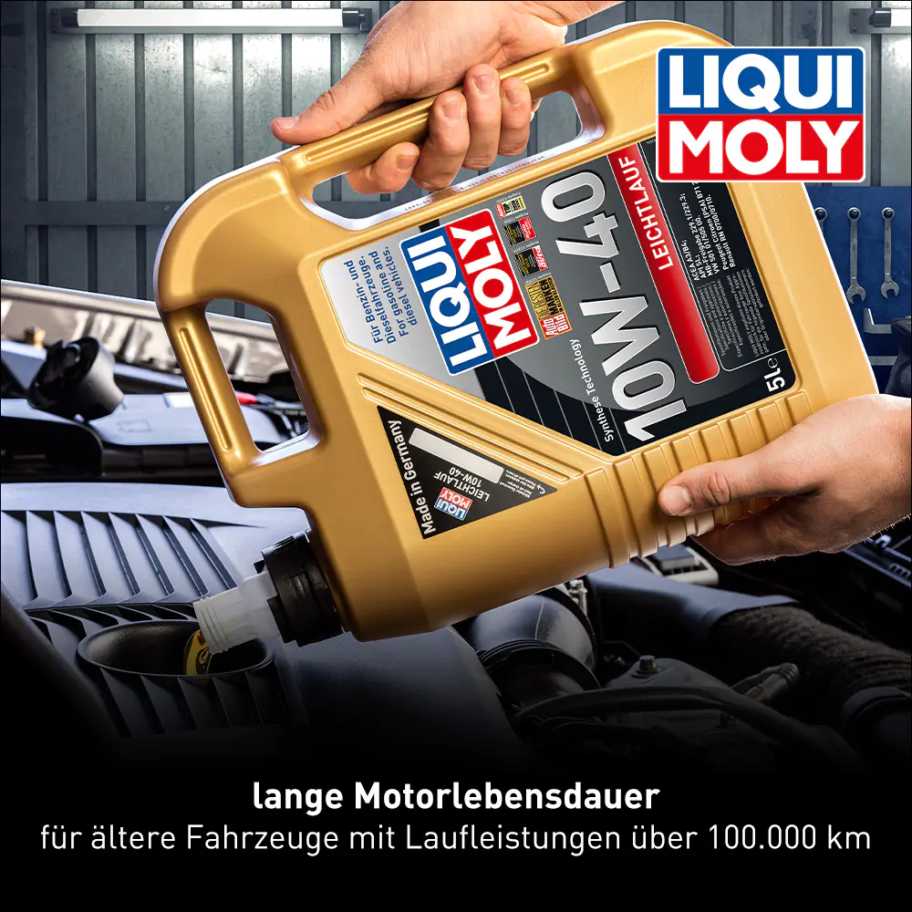 Liqui Moly Motoröl Leichtlauf 10W-40 5 L