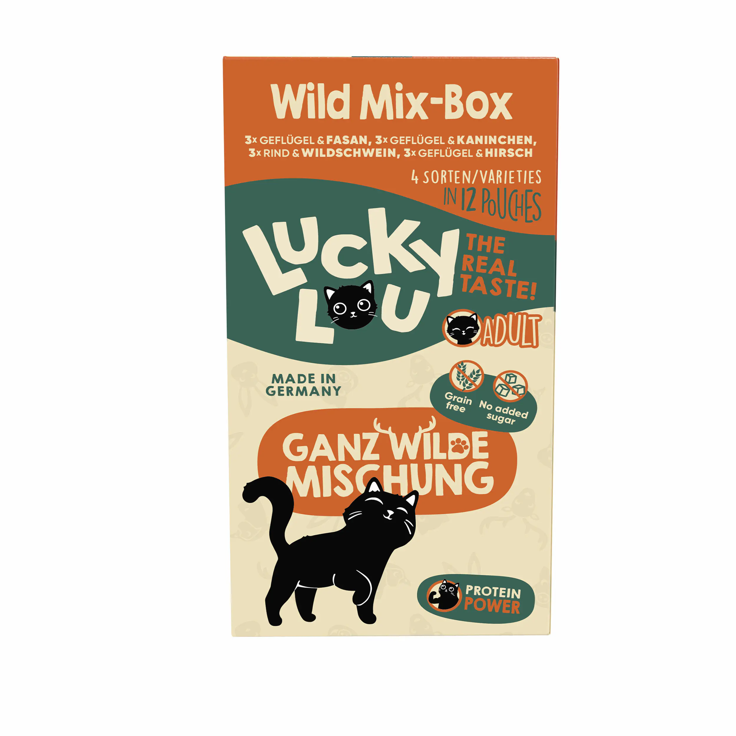 Lucky Lou Lifestage Adult Wild-Mix 12x125g