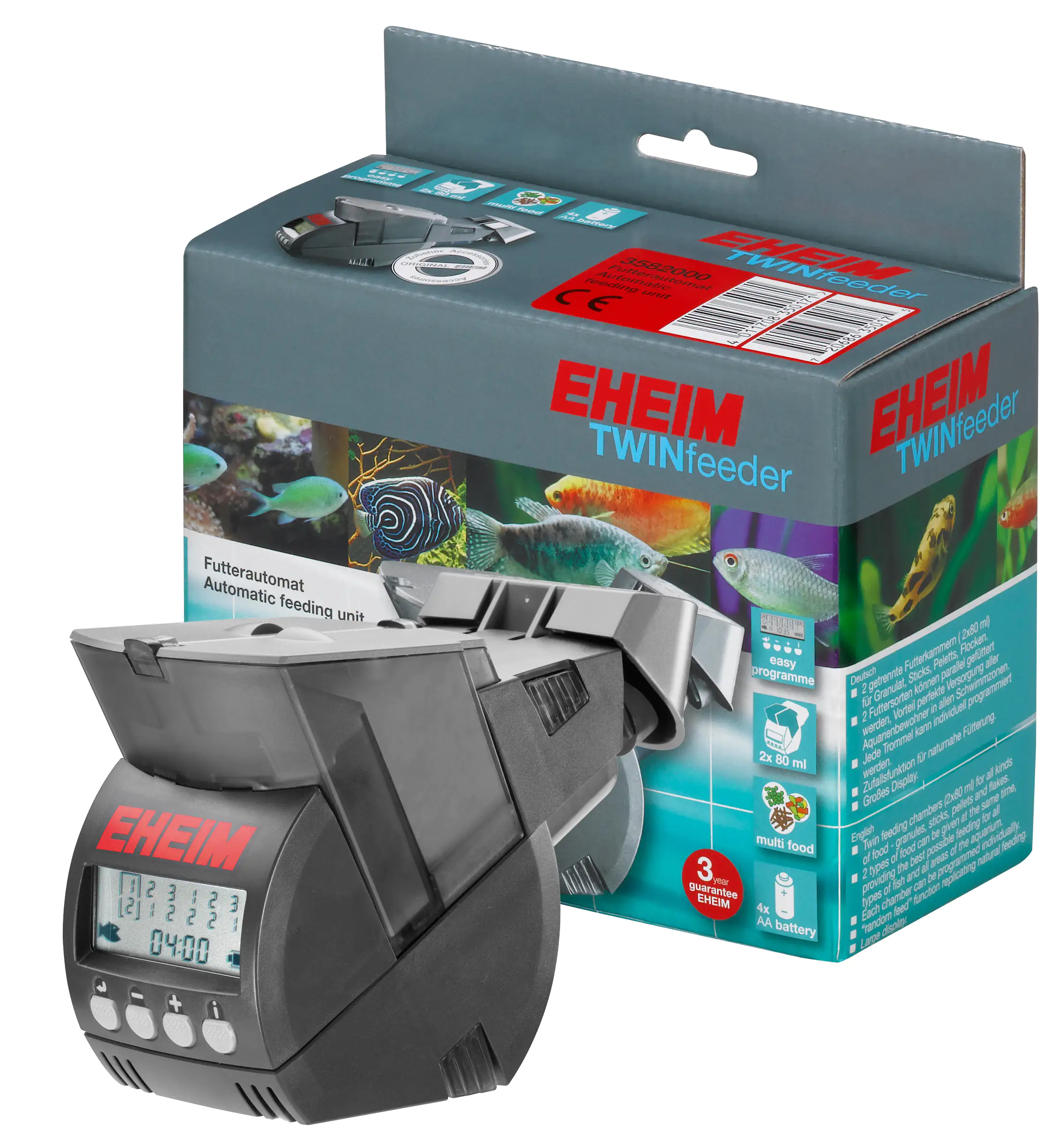 Eheim Aquaristik Futterautomat TwinFeeder