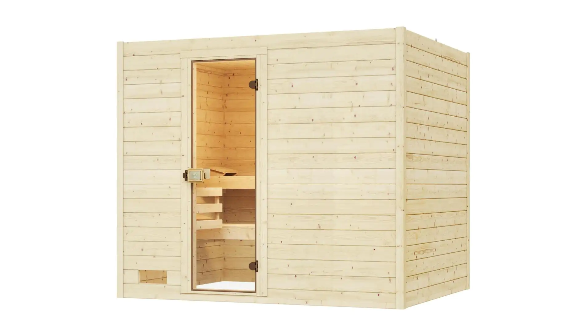 Weka Massivholz-Sauna Valida Gr. 4 Sparset 9,0 kw