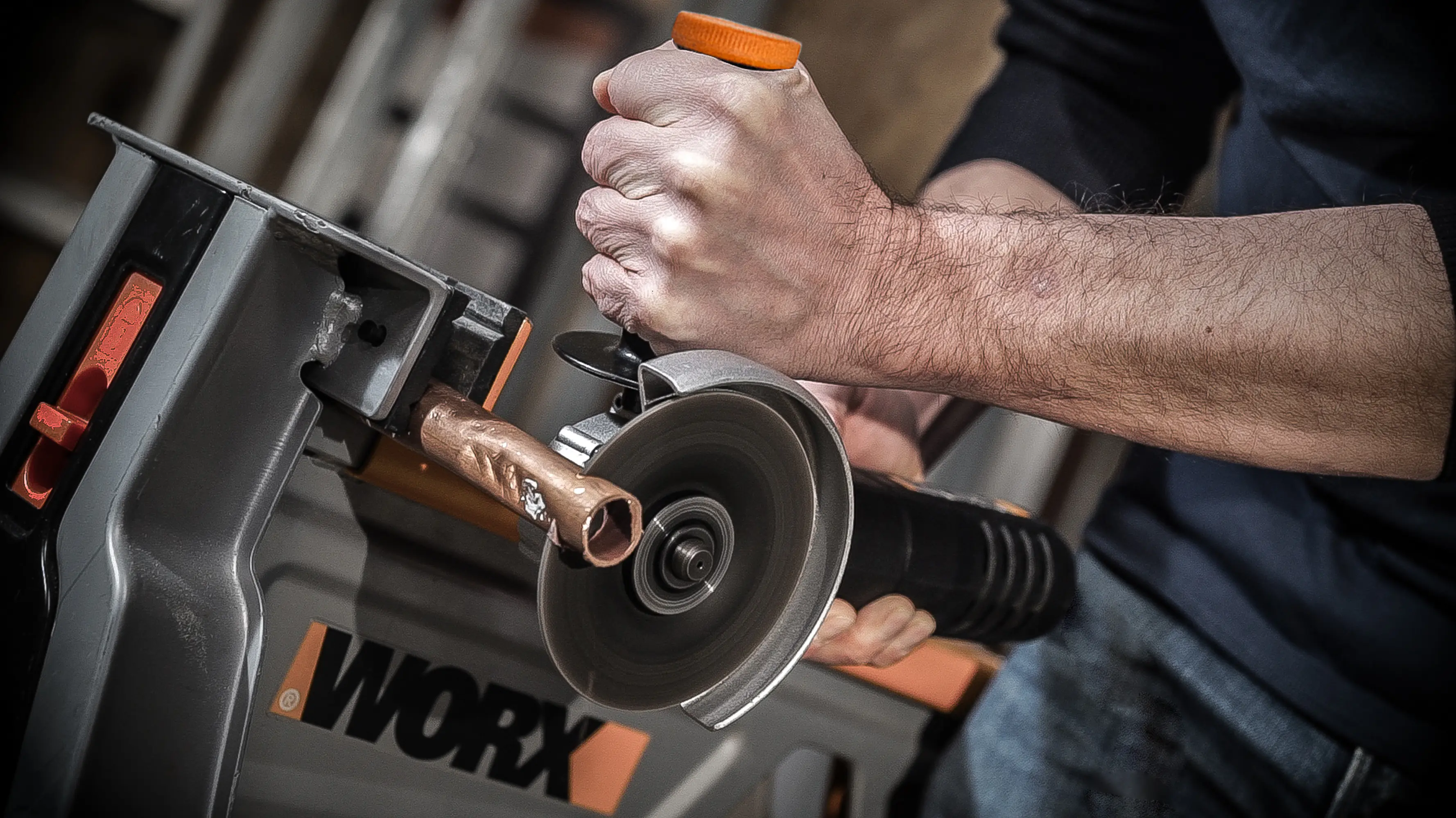 Worx Akku-Winkelschleifer WX800.9 20 V Solo