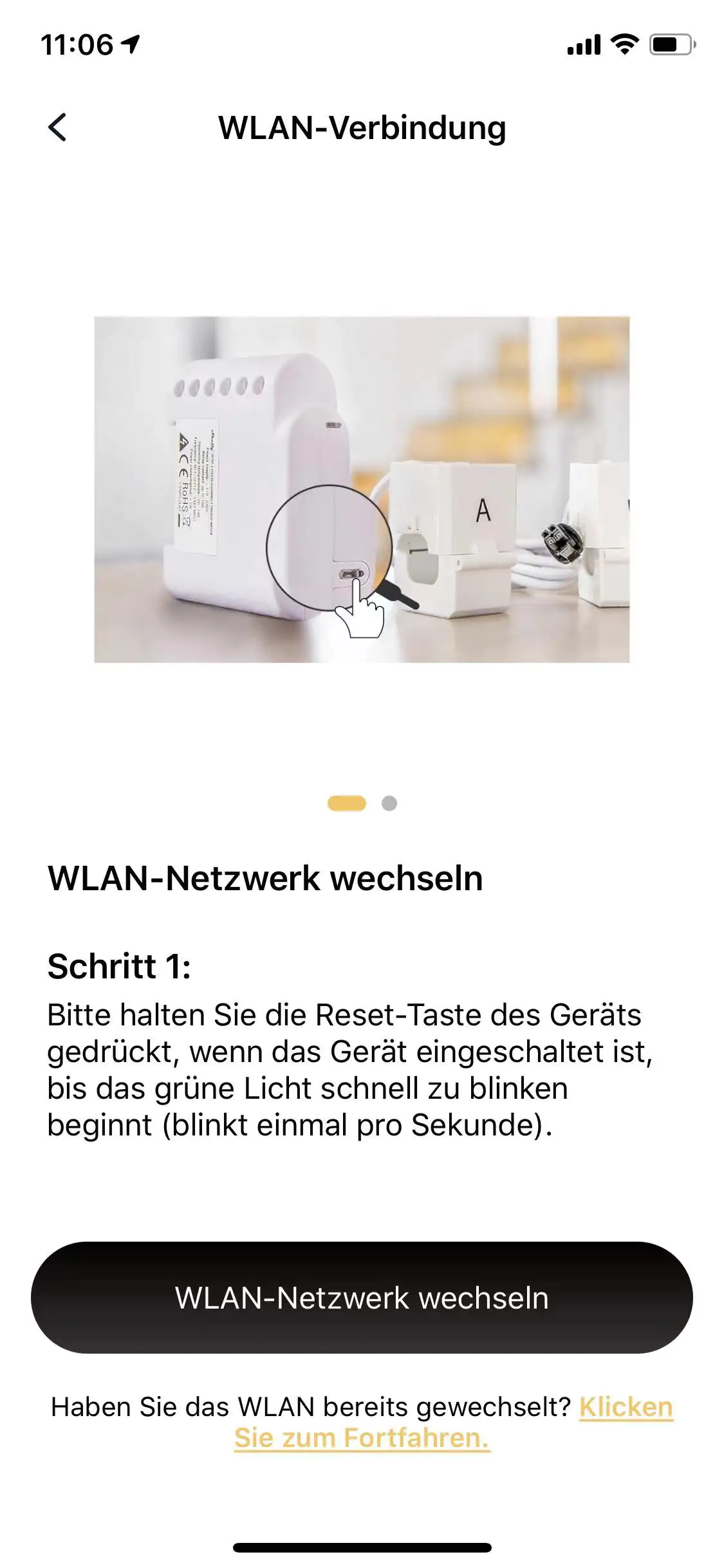 Sunlit Schalter Shelly EM 3 Pro Energiezähler
