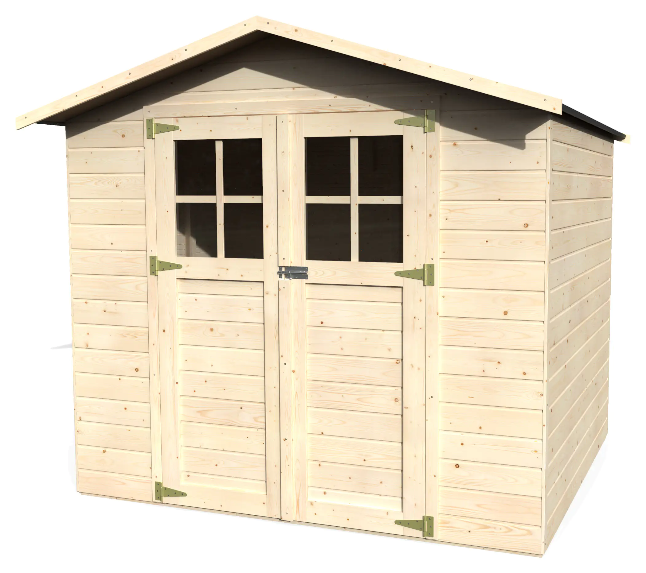 Decor et Jardin Gartenhaus Lode 212 x 182 cm natur mit Fußboden