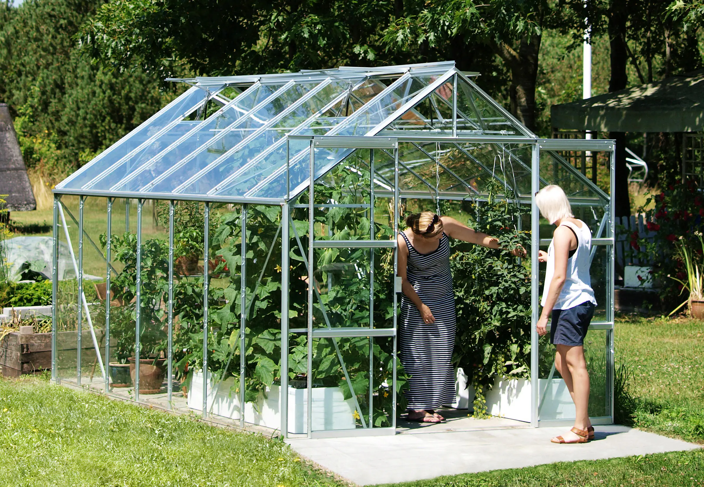 Vitavia Gewächshaus Uranus 11500 ESG 3 mm 254 x 441 cm