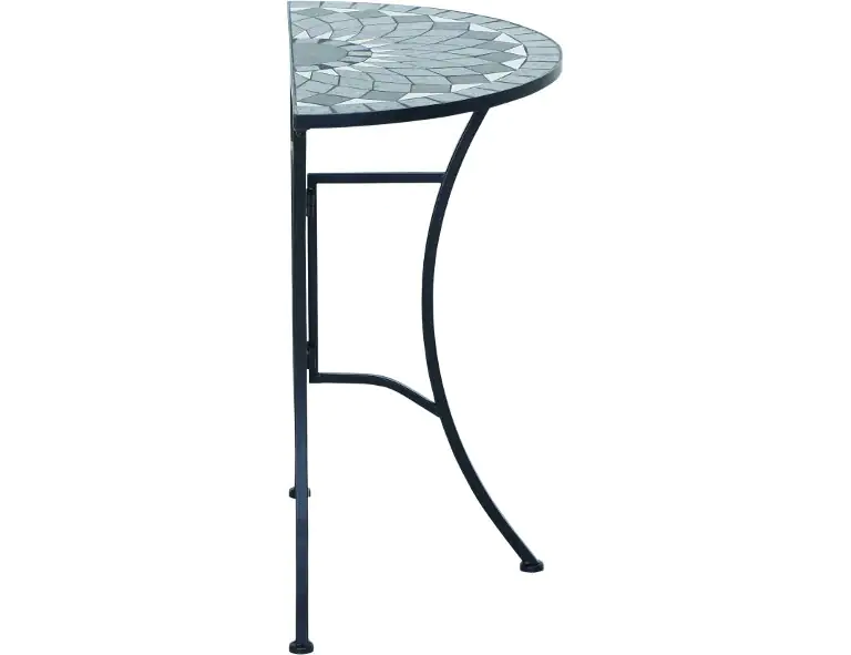 Siena Garden Como Tisch halbrund 70 cm