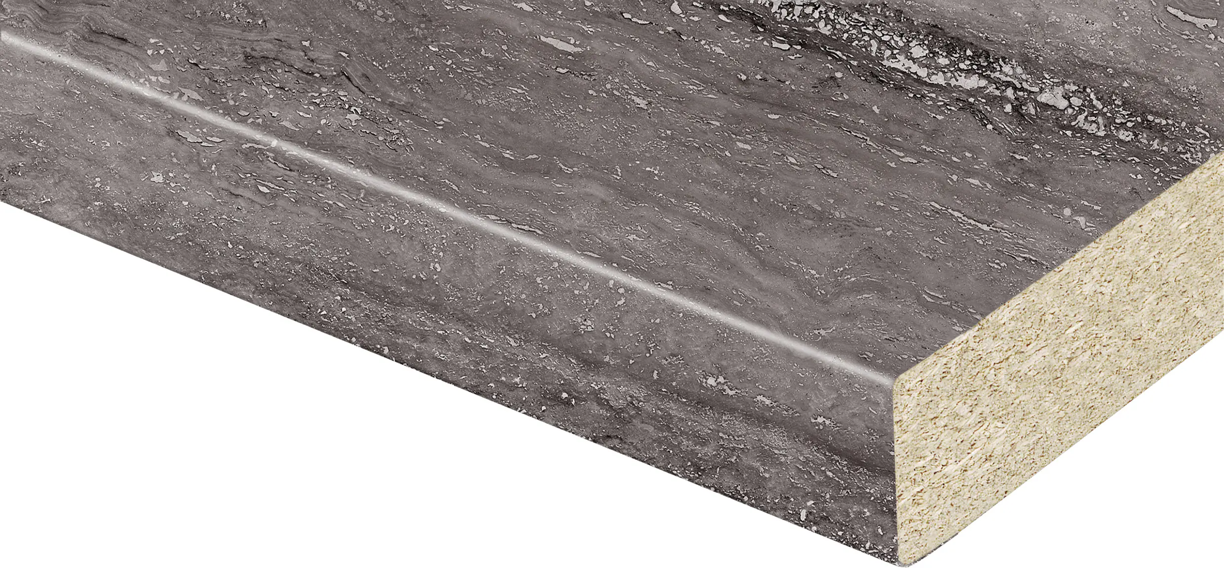 Kaindl Arbeitsplatte 410 x 60 cm 38 mm Travertin Toscana