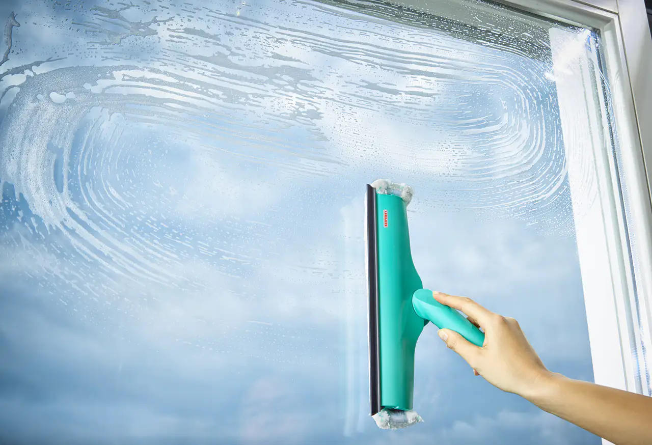 Leifheit Fensterwischer 3in1 für Click System, 33 cm