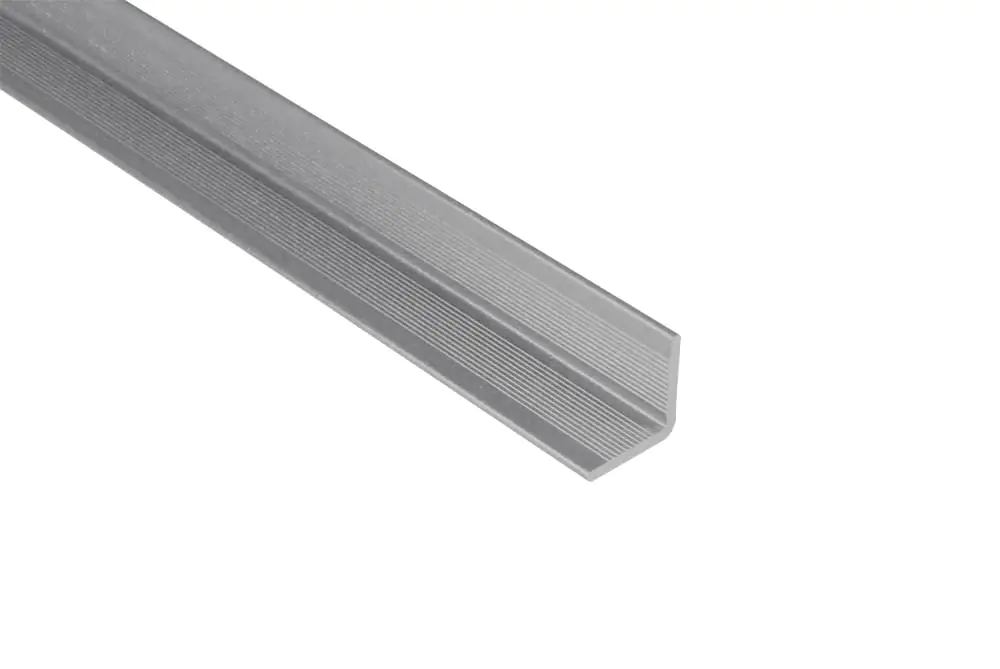 Kovalex Wandabschluss WPC 250 x 4 x 4 cm grau