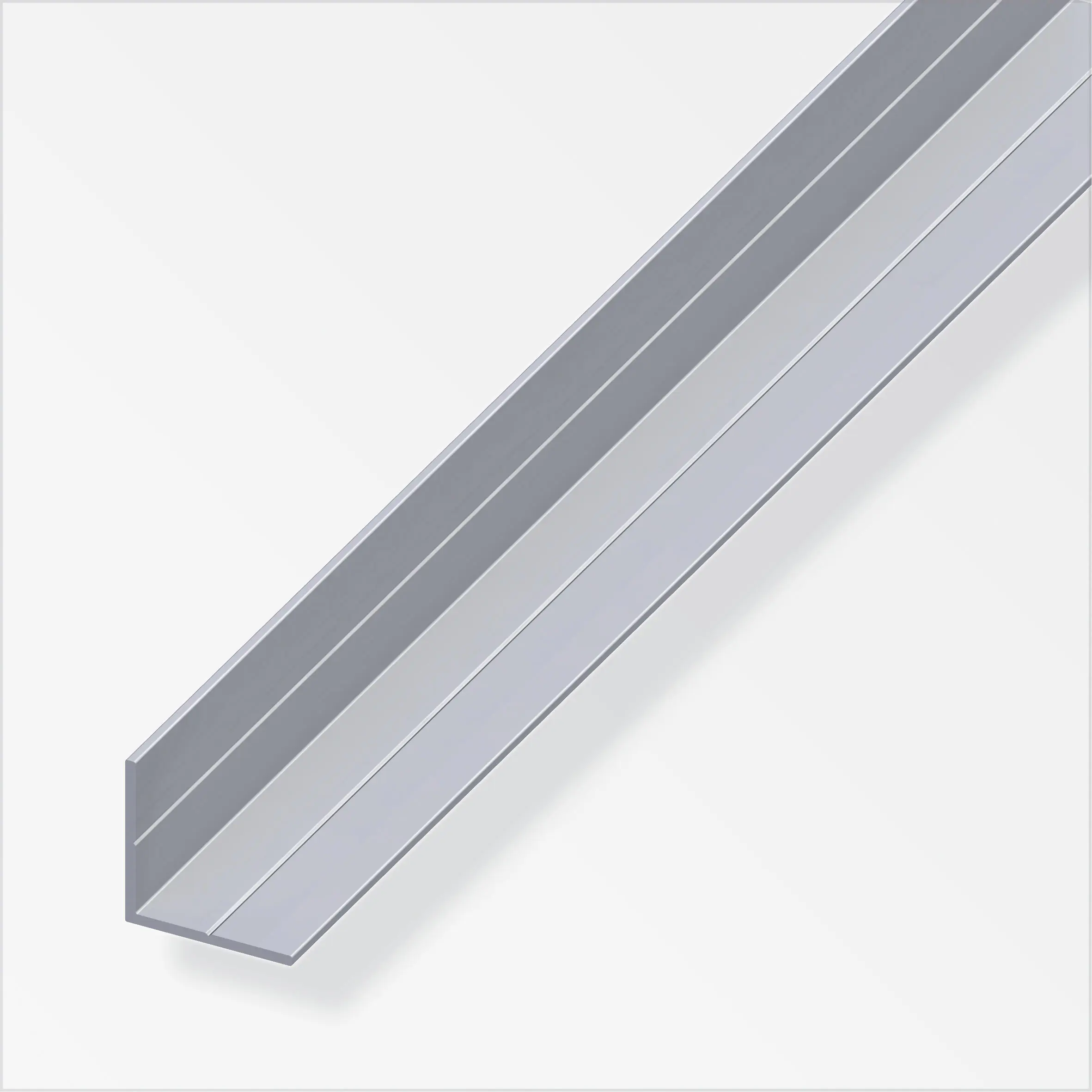 alfer Winkel 2.5 m, 23.5 x 1.5 mm Aluminium roh blank