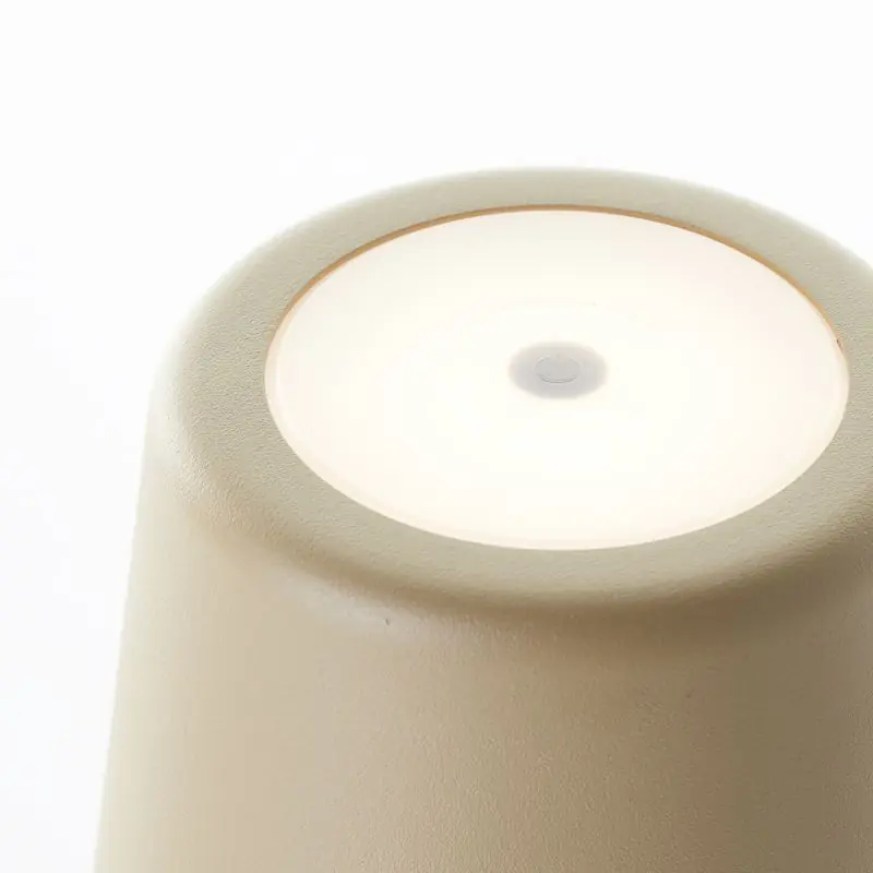 Brilliant LED Tischleuchte Kaami 2W 37 cm Metall cappuccino matt warmweiß