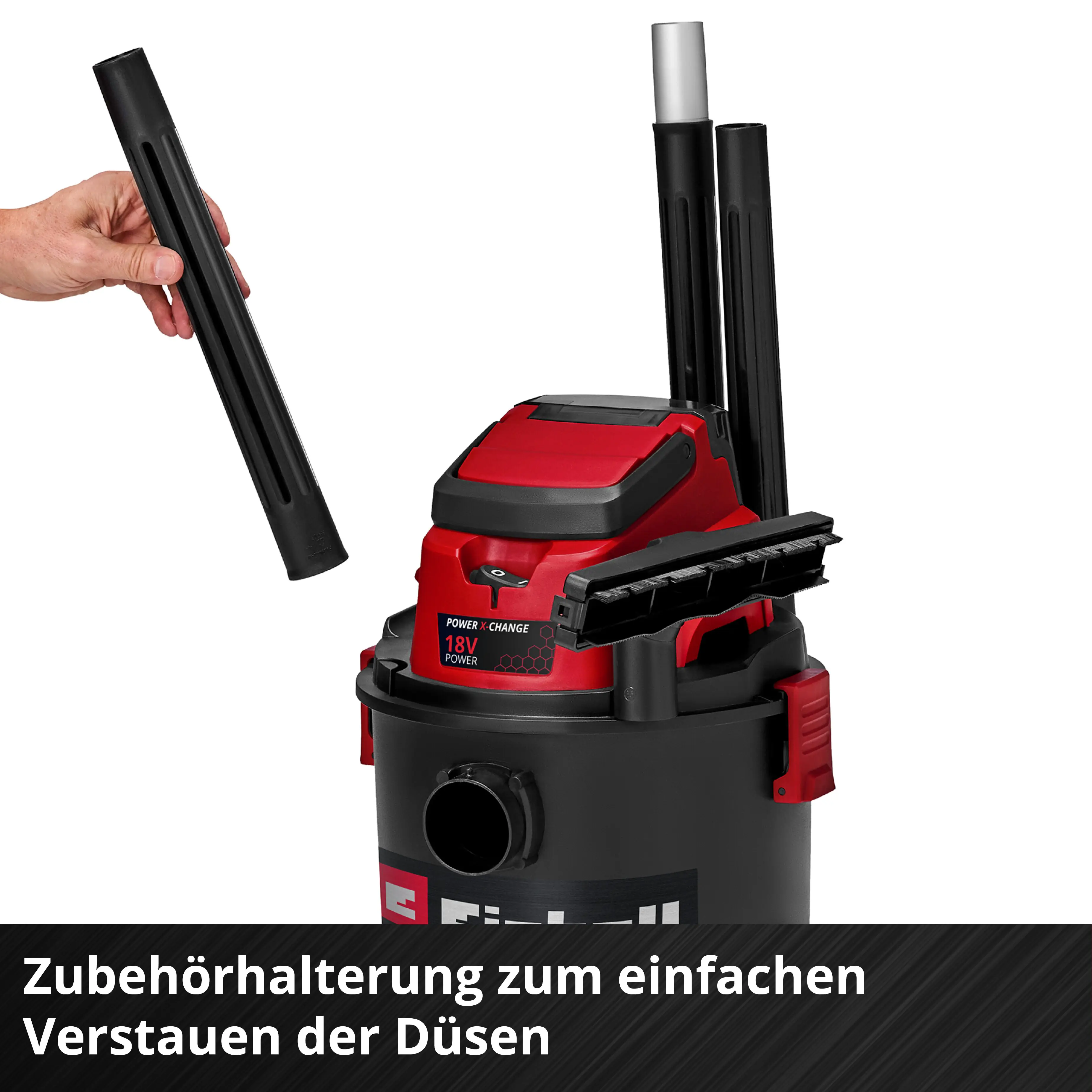 Einhell Akku-Nass-Trockensauger TC-VC 18/15 Li-Solo