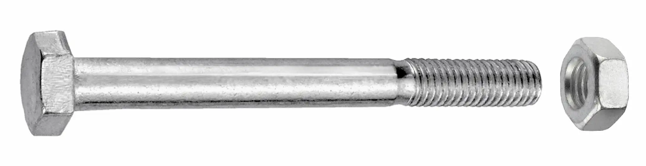 Connex Sechskantschrauben M10 x 100 mm - 6 Stück Edelstahl
