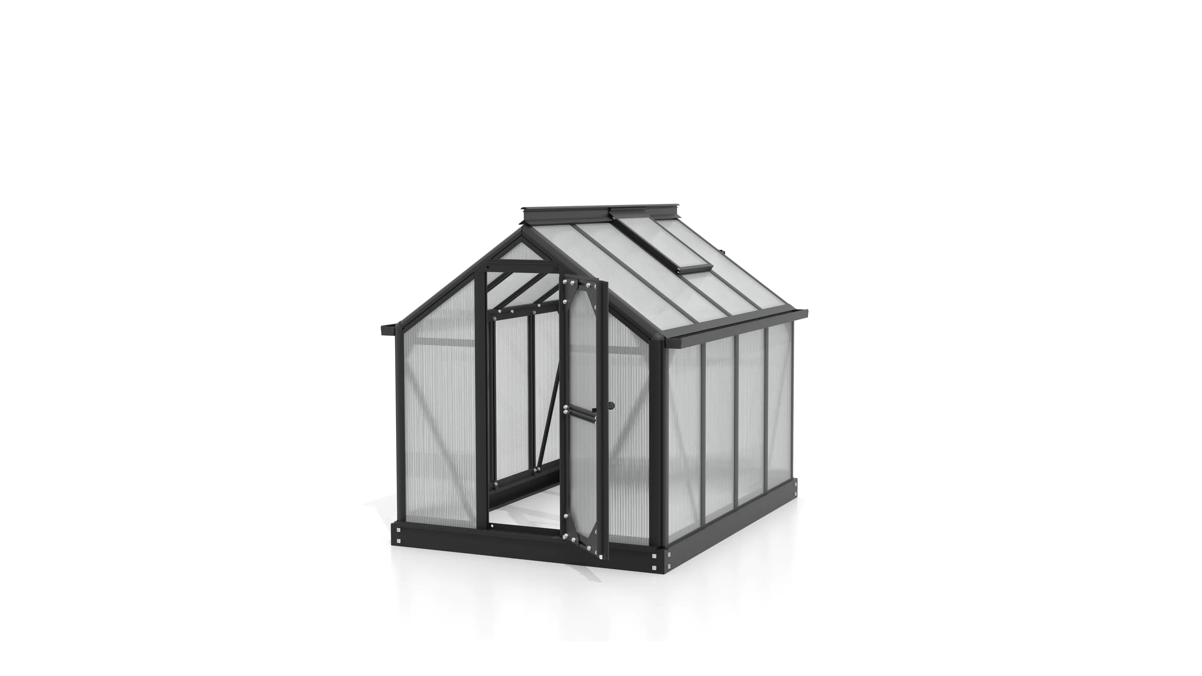 Vitavia Gewächshaus Merlin schwarz 87 x 111 cm