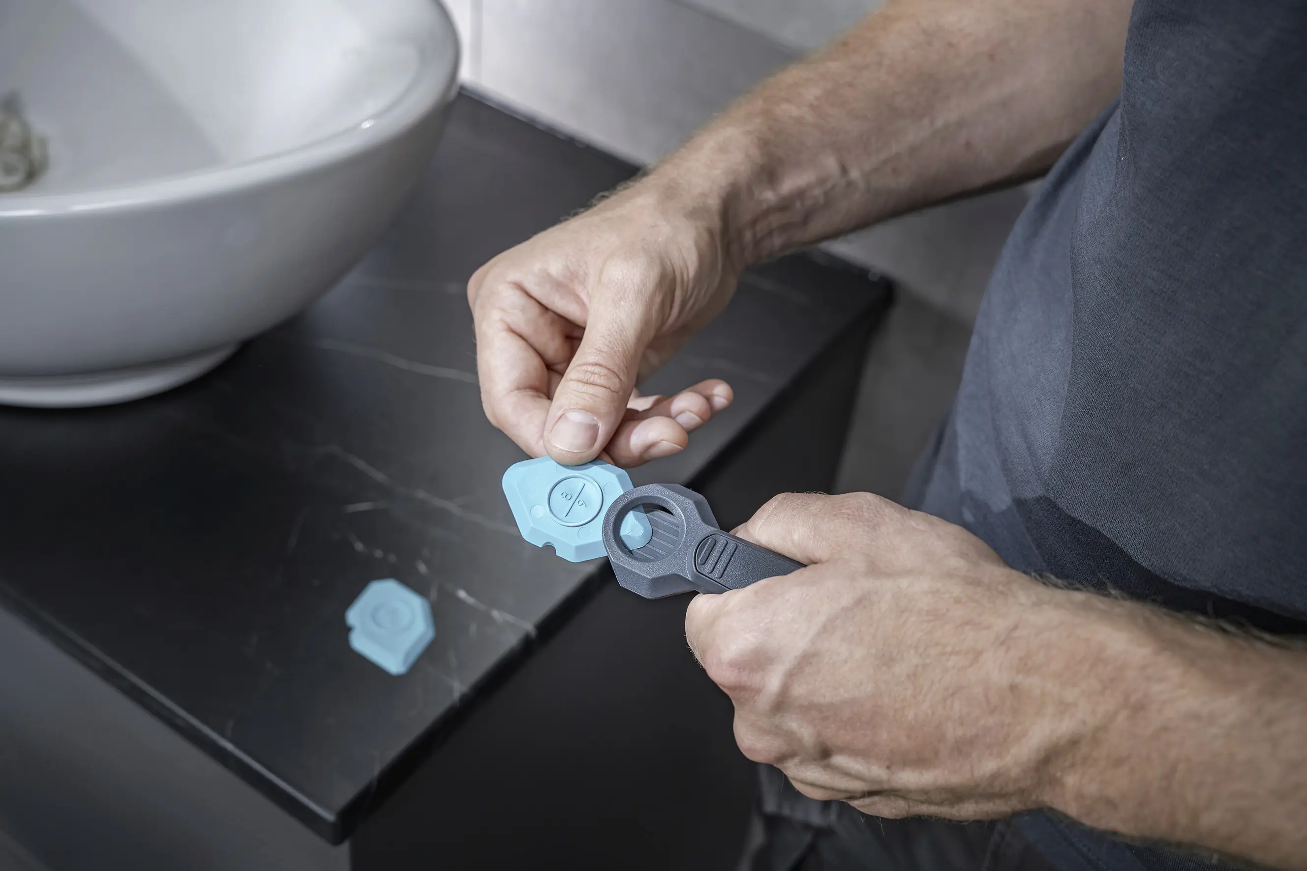 Wolfcraft Fliesenfugen Reparatur-Set 4-tlg.