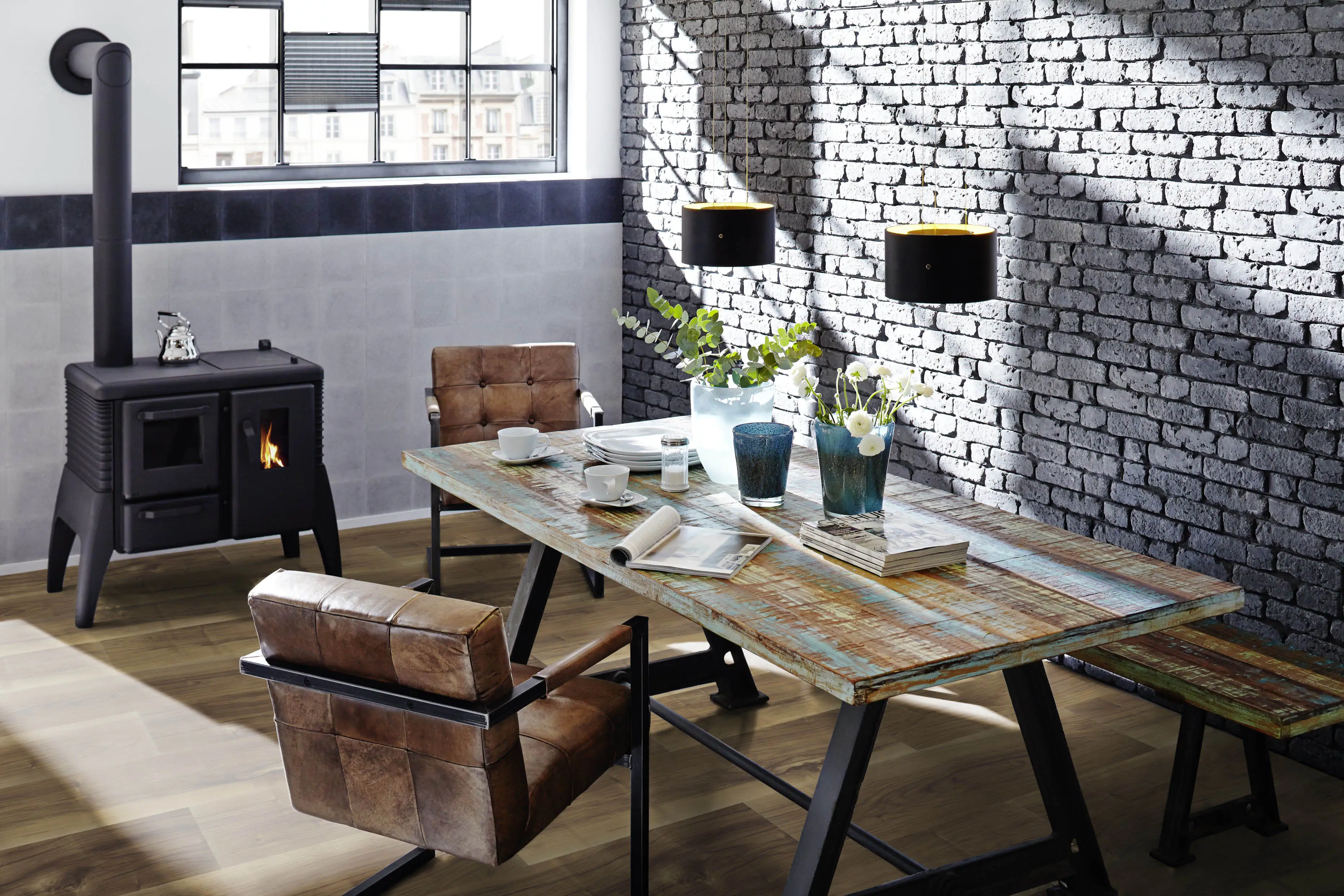 Classen Laminat Edition 7 128,6 x 19,4 cm 7 mm Walnuss