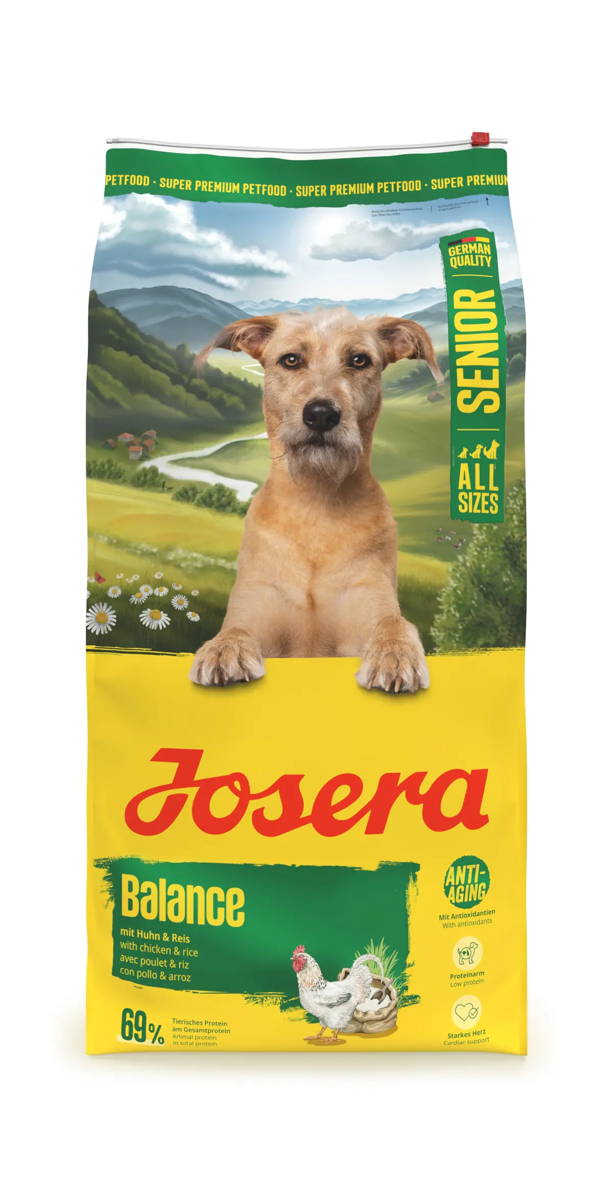 Josera Hundetrockenfutter Senior Balance 12,5 kg Huhn & Reis