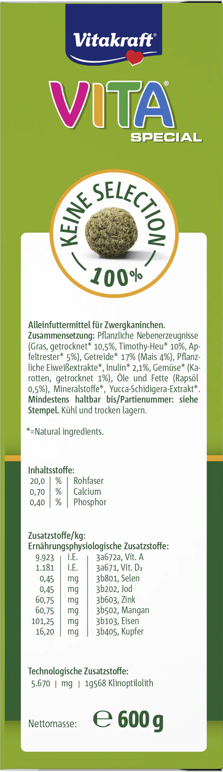 Vitakraft VITA® Special Adult 600 g