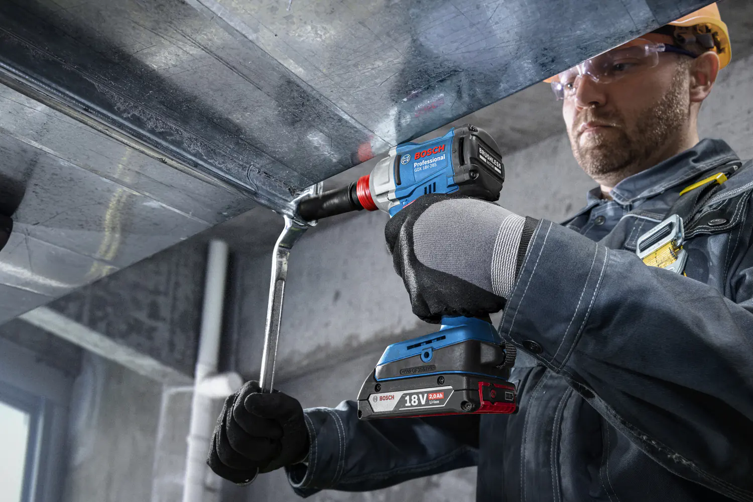 Bosch Professional Akku-Drehschlagschrauber GDX 18V-285 Solo