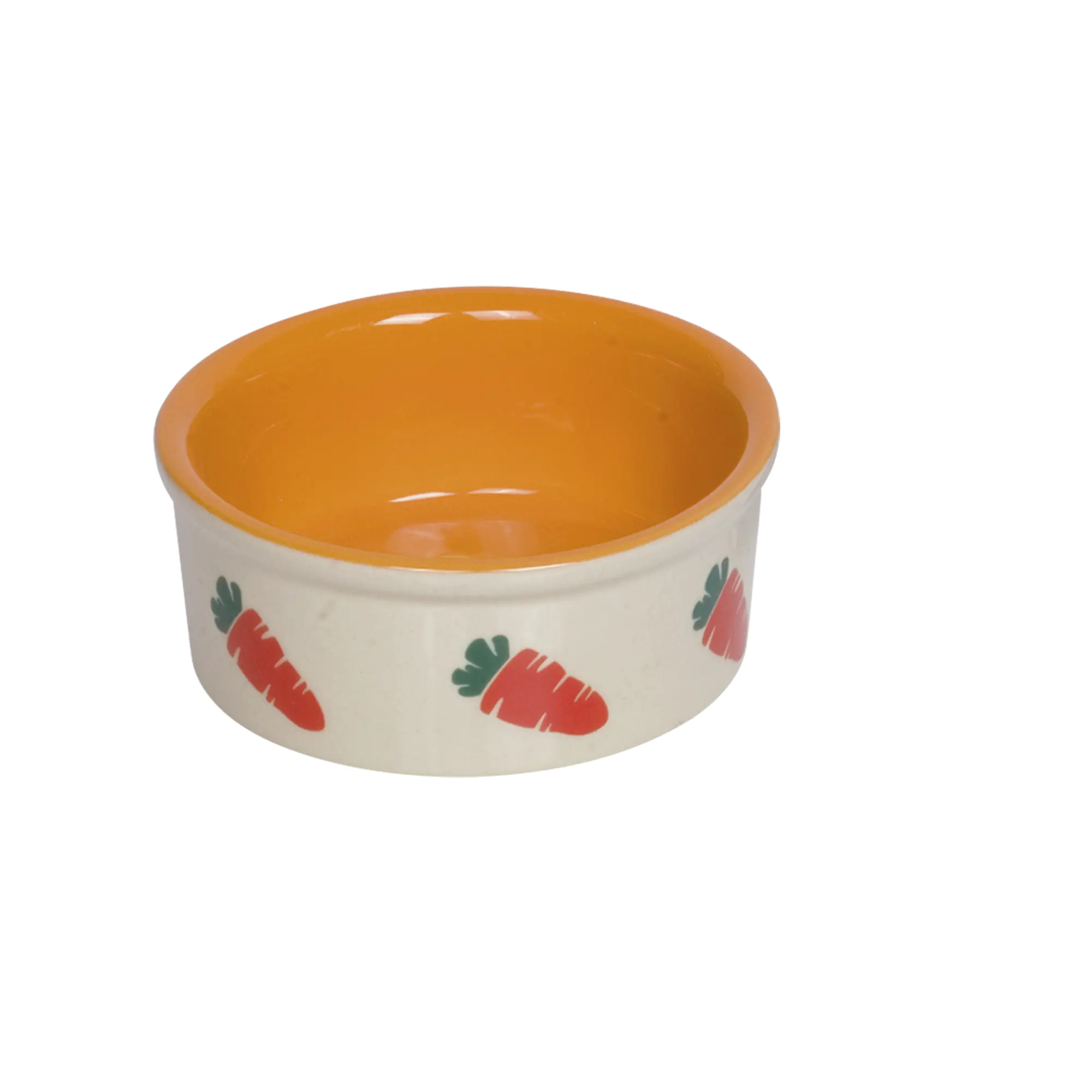 Nobby Futtertrog Keramik Carrot Ø 10 cm - 180 ml beige-orange