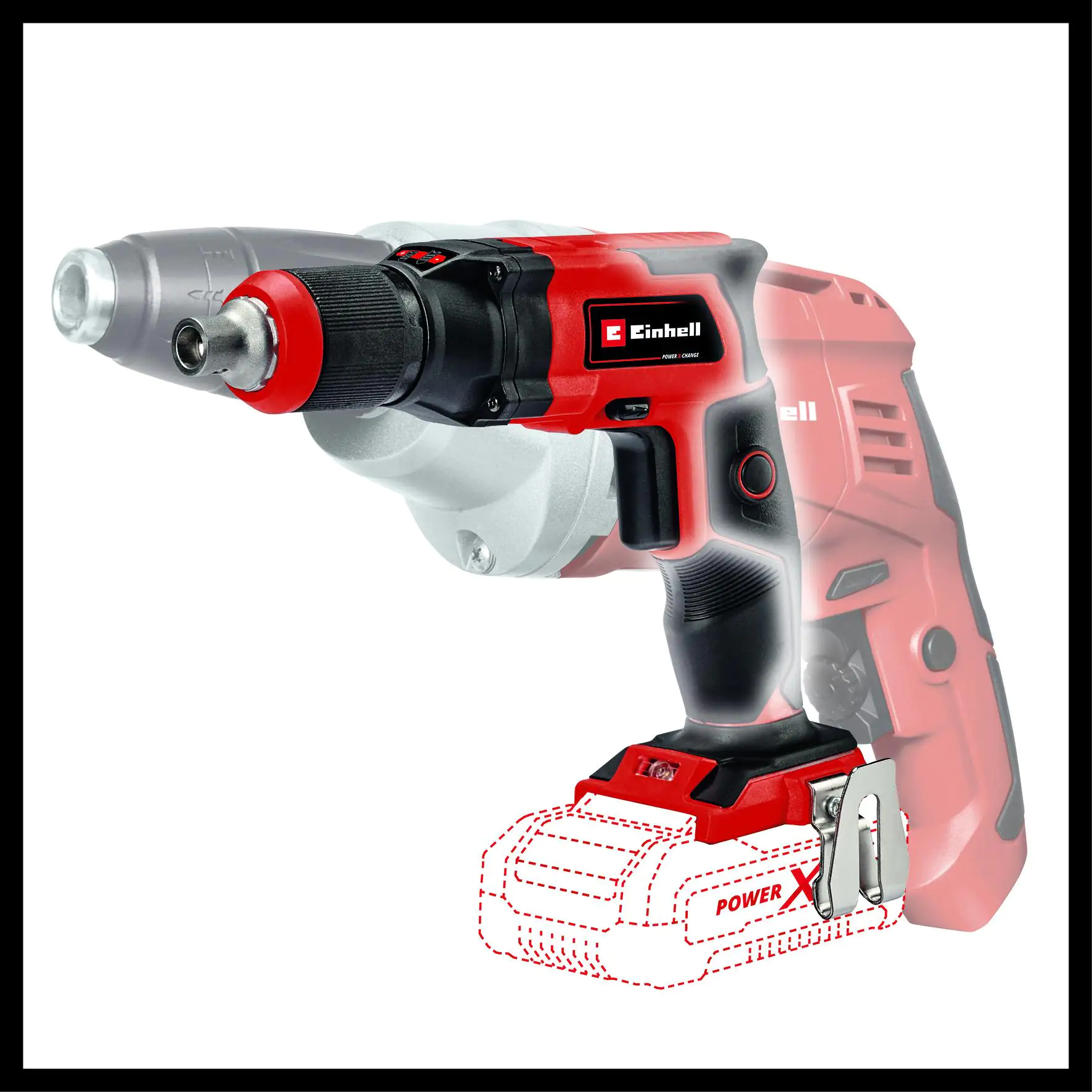 Einhell Akku-Trockenbauschrauber TE-DY 18 Li Solo 18 V