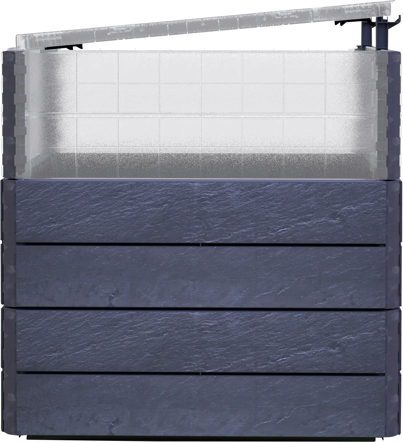 Garantia Hochbeet Ergo Quadro L TurboPlus Stone