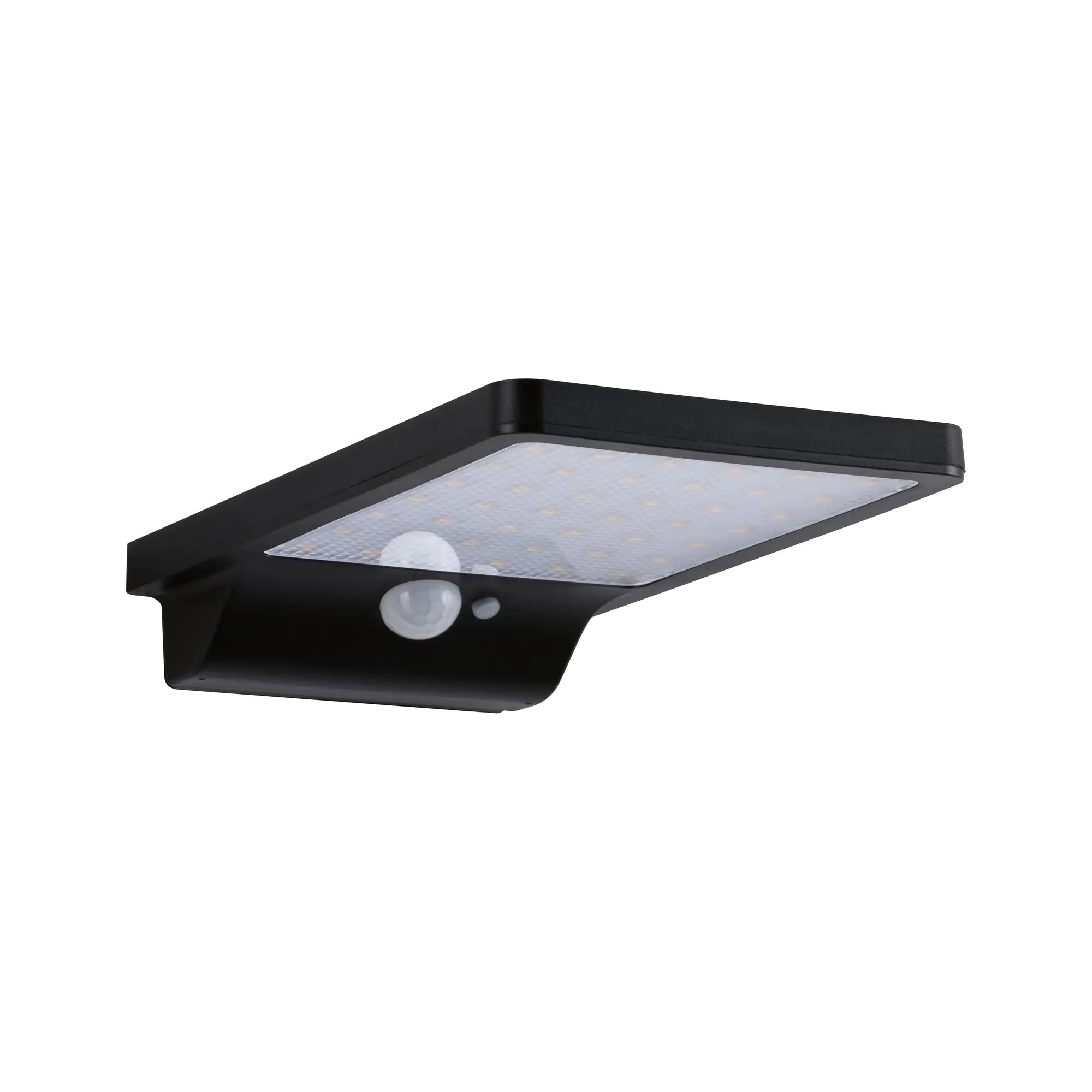 Paulmann Outdoor Solar Wandleuchte Solveig schwarz warmweiß Bewegungsmelder