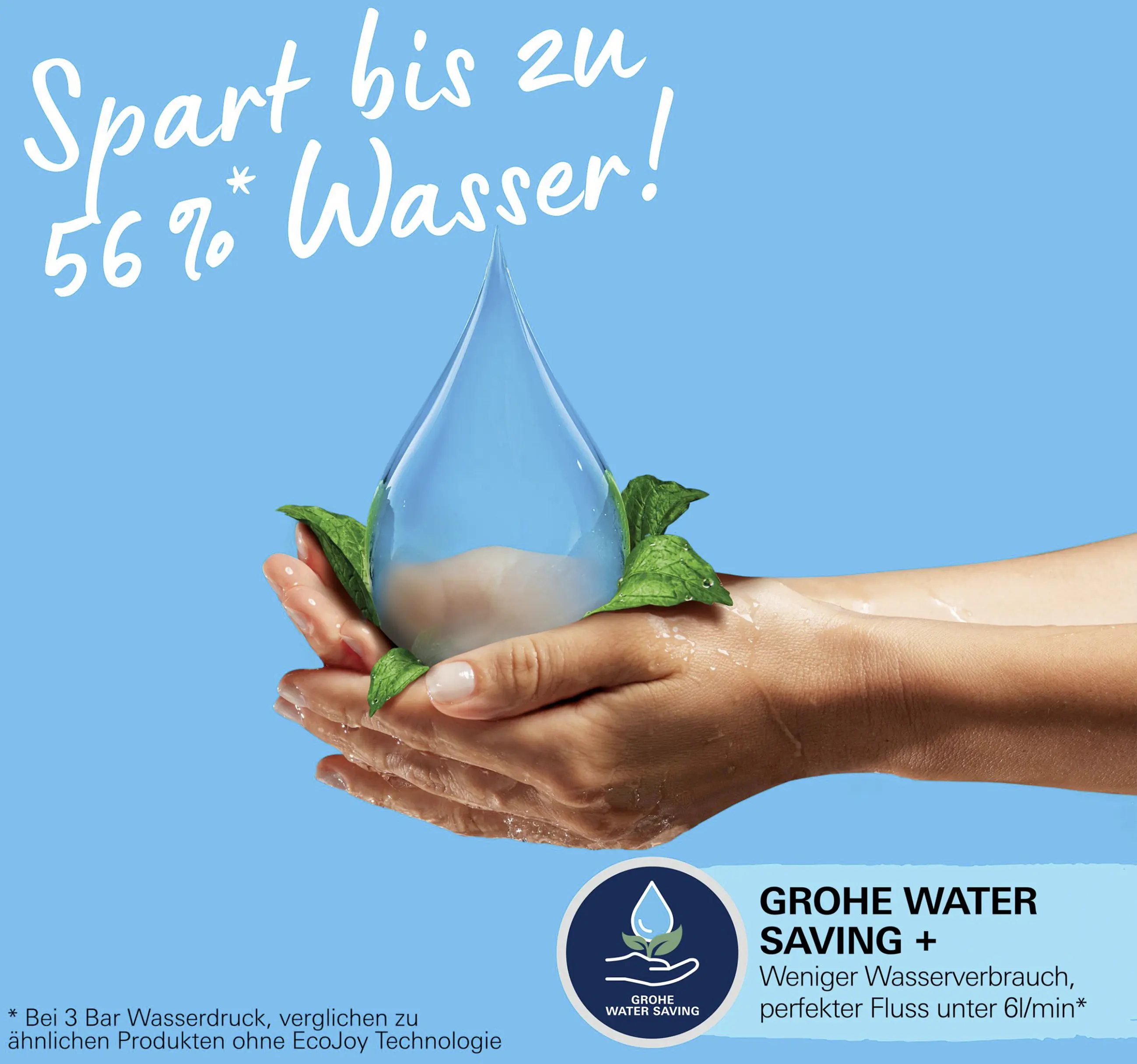 Grohe Handbrause 2 Strahlarten Vitalio Comfort 110 chrom
