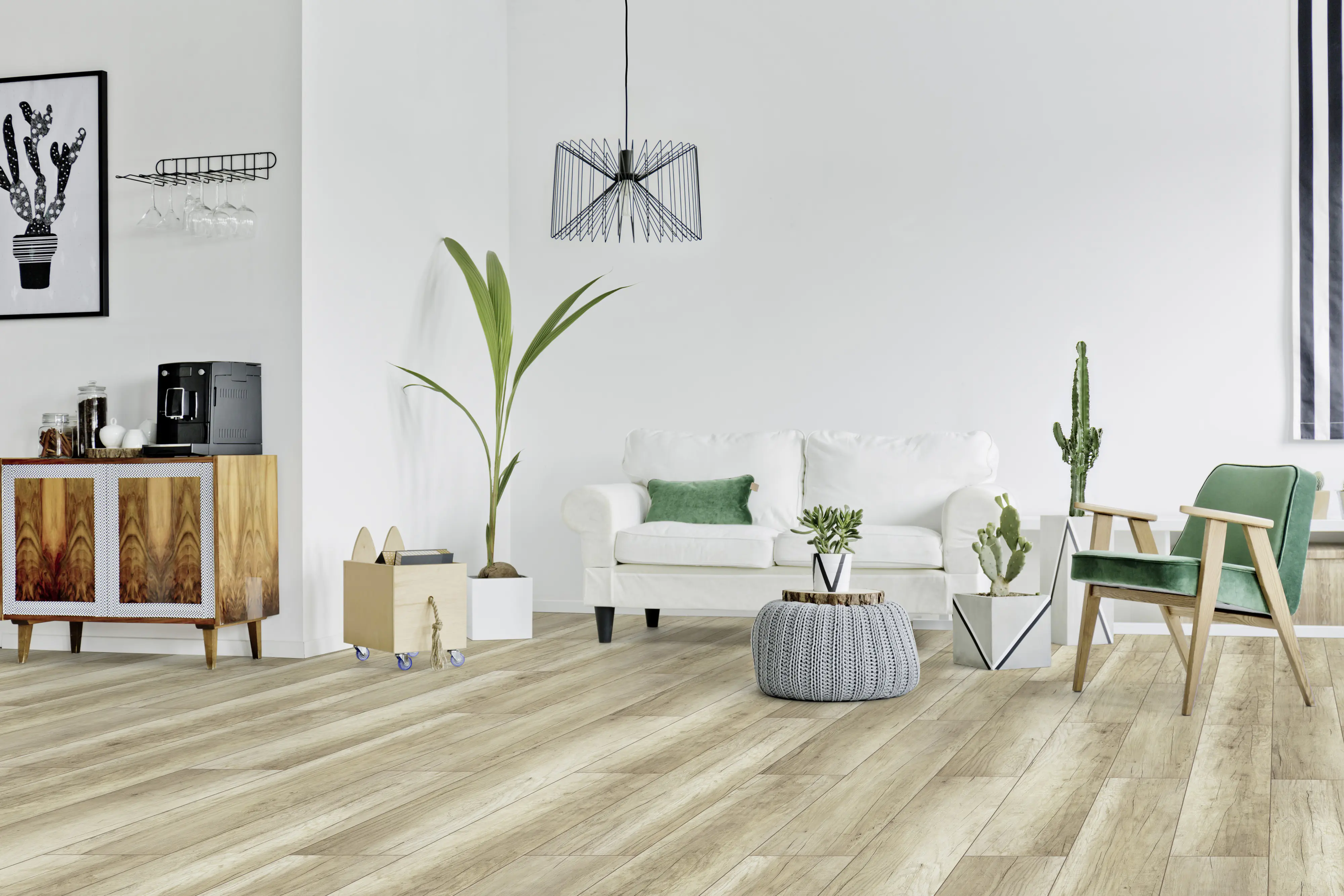 Classen Laminat Megaloc Aquaprotect 128,5 x 19,2 cm 8 mm Oak brown