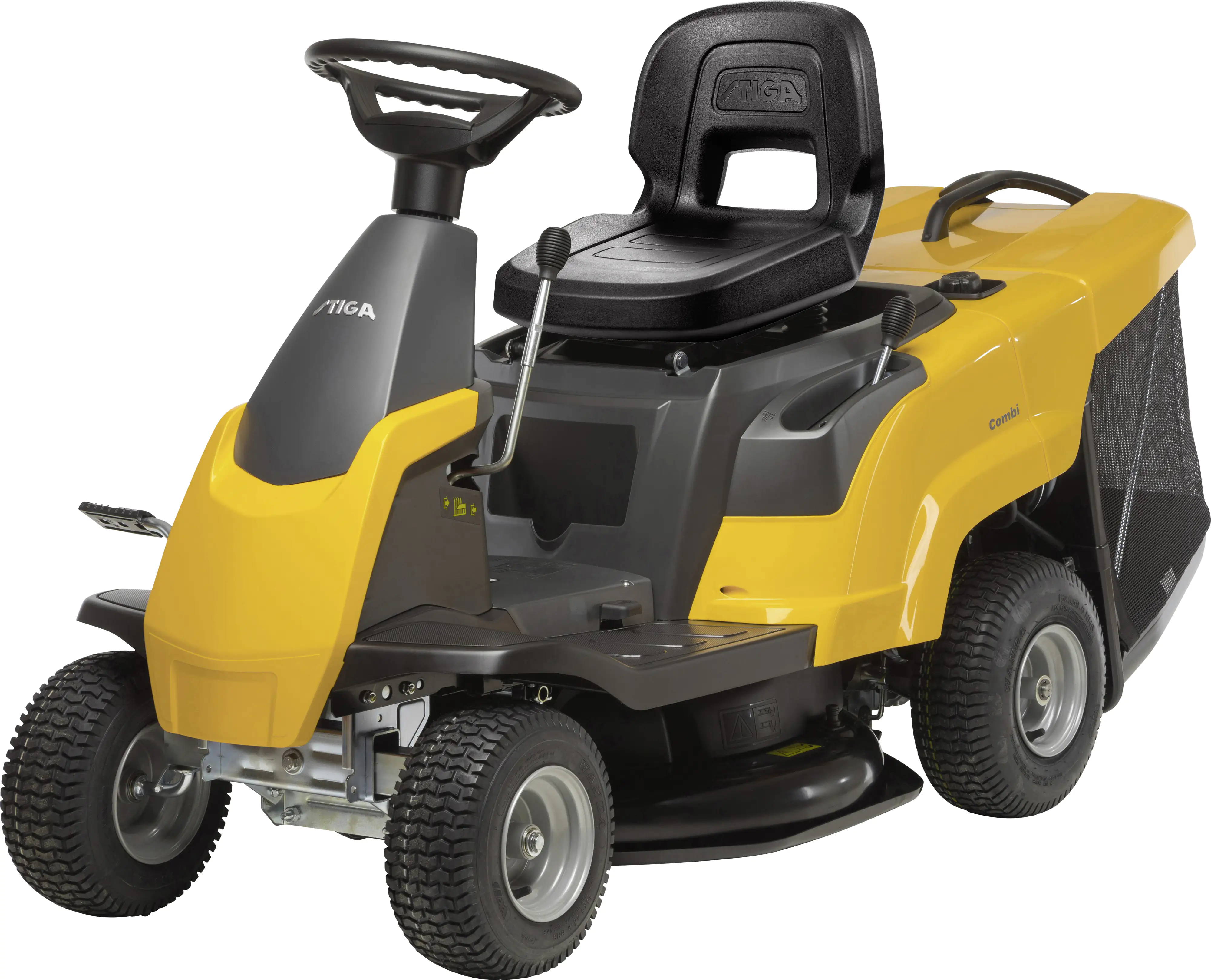 Stiga Benzin Rasentraktor Combi 166 3,6 kW, 66 cm Schnittbreite